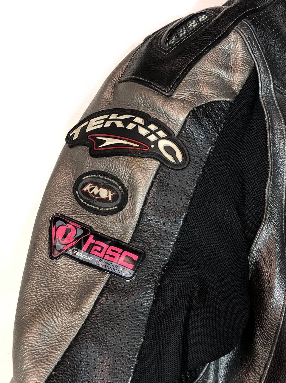 Other Teknic Leather Moto Racing Jacket Size US M / EU 48-50 / 2 - 12 Thumbnail
