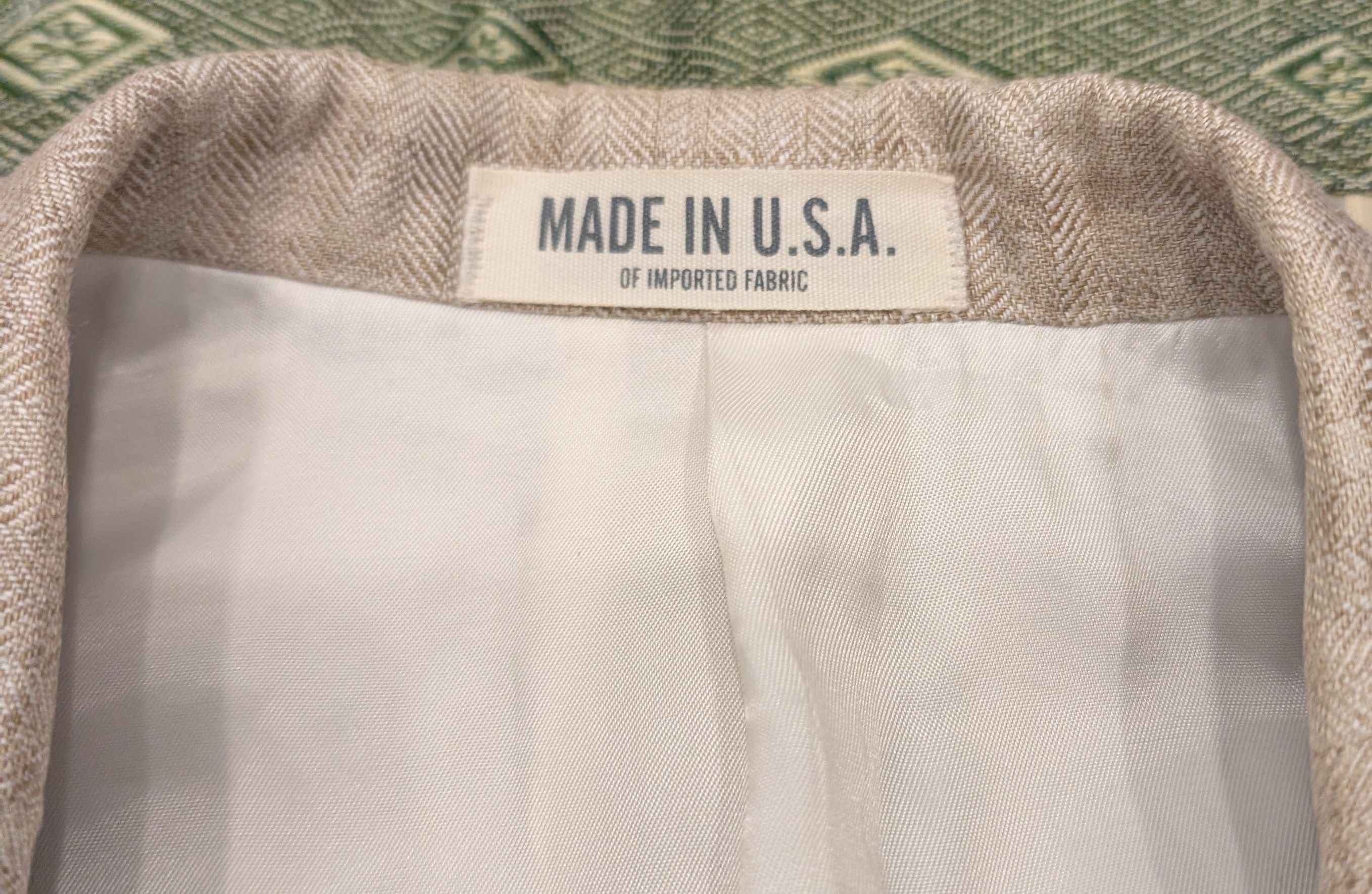 Todd Snyder Todd Snyder Mayfair Fit 100% Linen Sport Coat Size 40R - 5 Thumbnail