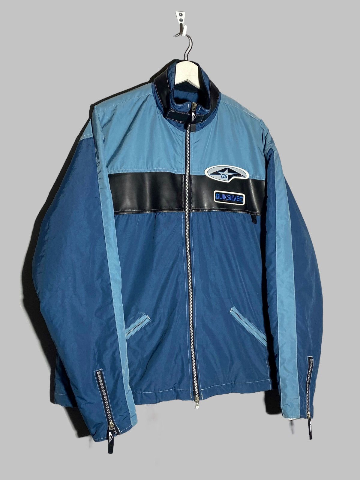 Quiksilver Vintage 90s Quiksilver Nylon Snow Ski Jacket Size US L / EU 52-54 / 3 - 7 Thumbnail