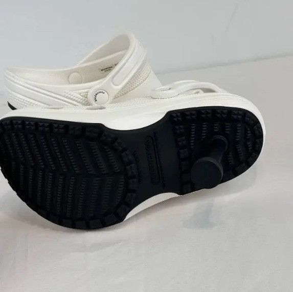 Balenciaga × Crocs o1rshd1 Rubber Crocs Madame Heel in White Size US 10 / IT 40 - 7 Thumbnail