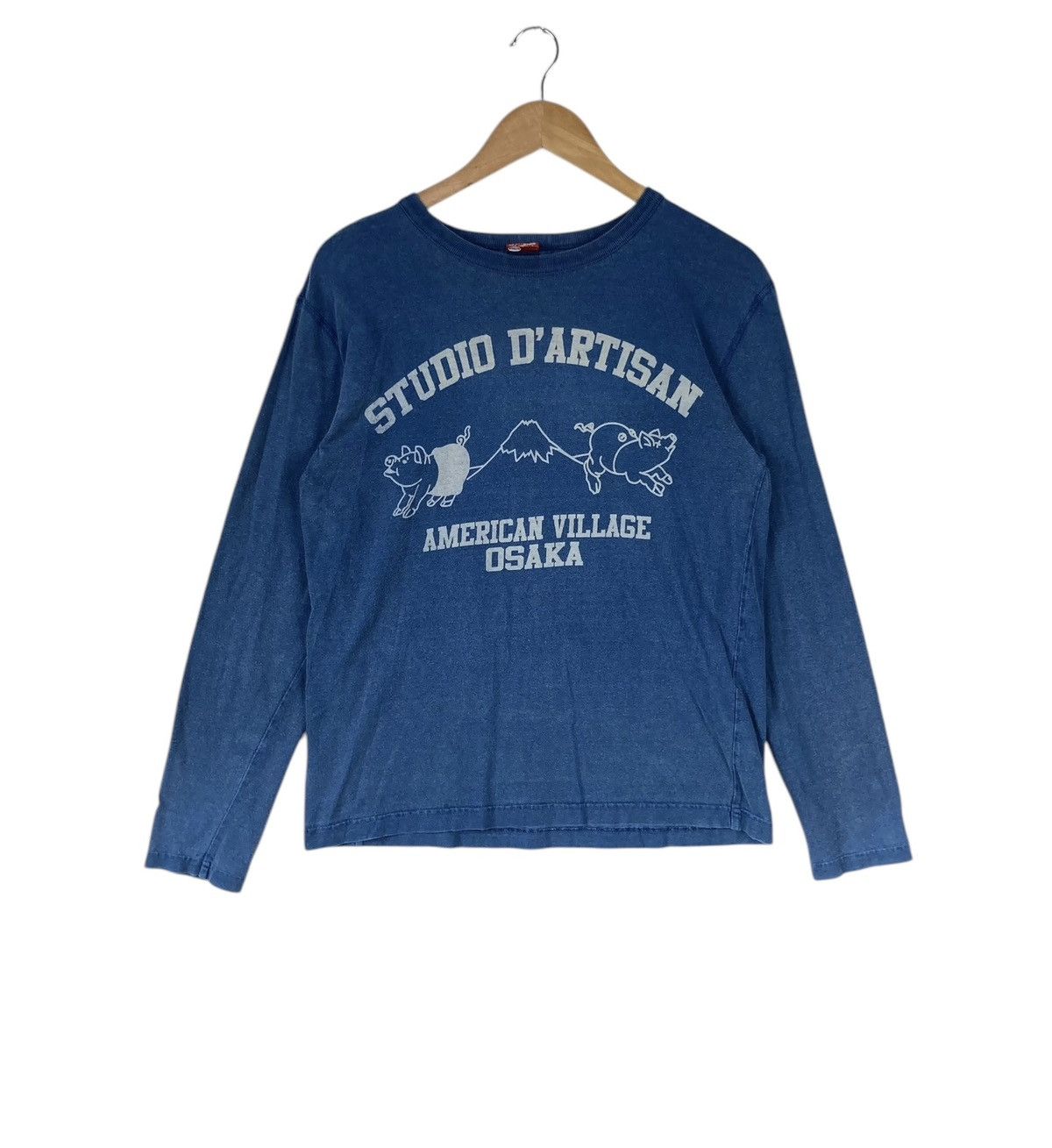 Indigo × Studio D'Artisan Studio D Artisan American Village Osaka Longsleeve Shirt Size US M / EU 48-50 / 2 - 1 Thumbnail
