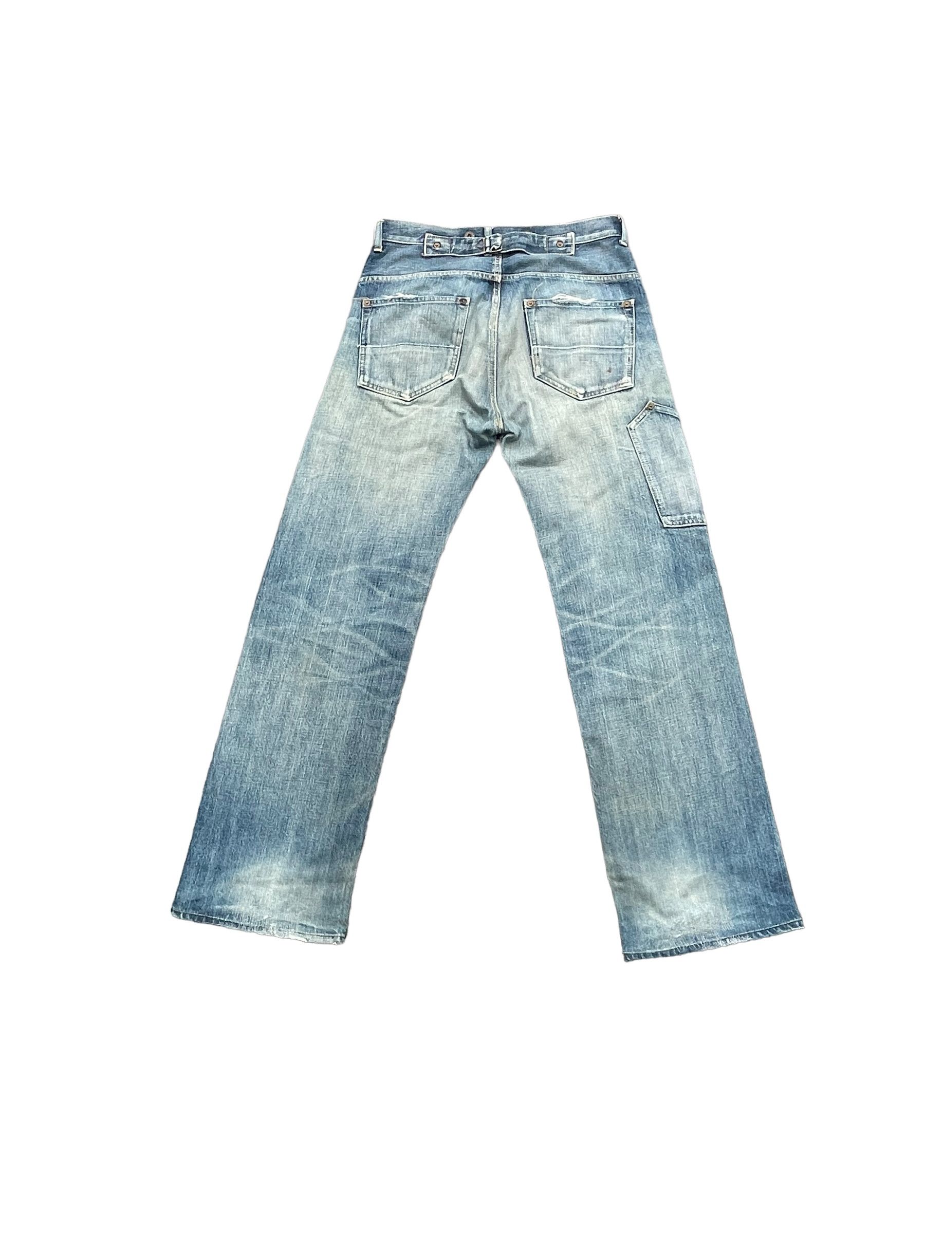 BUFFALO BOBS Vintage Buffalo Bobs Distresed Denim Size US 32 / EU 48 - 3 Thumbnail