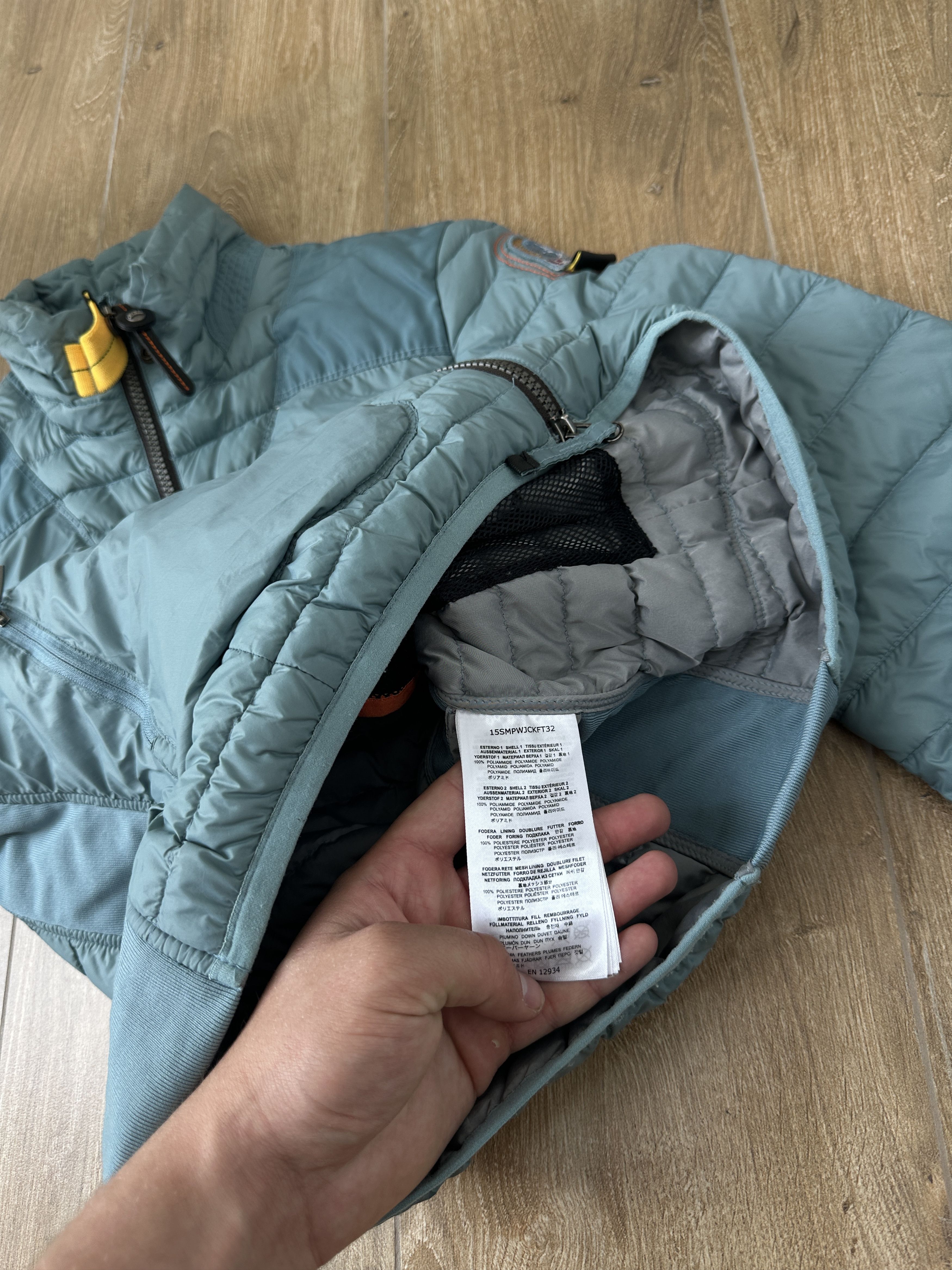Parajumpers Parajumpers Women's Blue Light Puffer Jacket Size M / US 6-8 / IT 42-44 - 6 Thumbnail