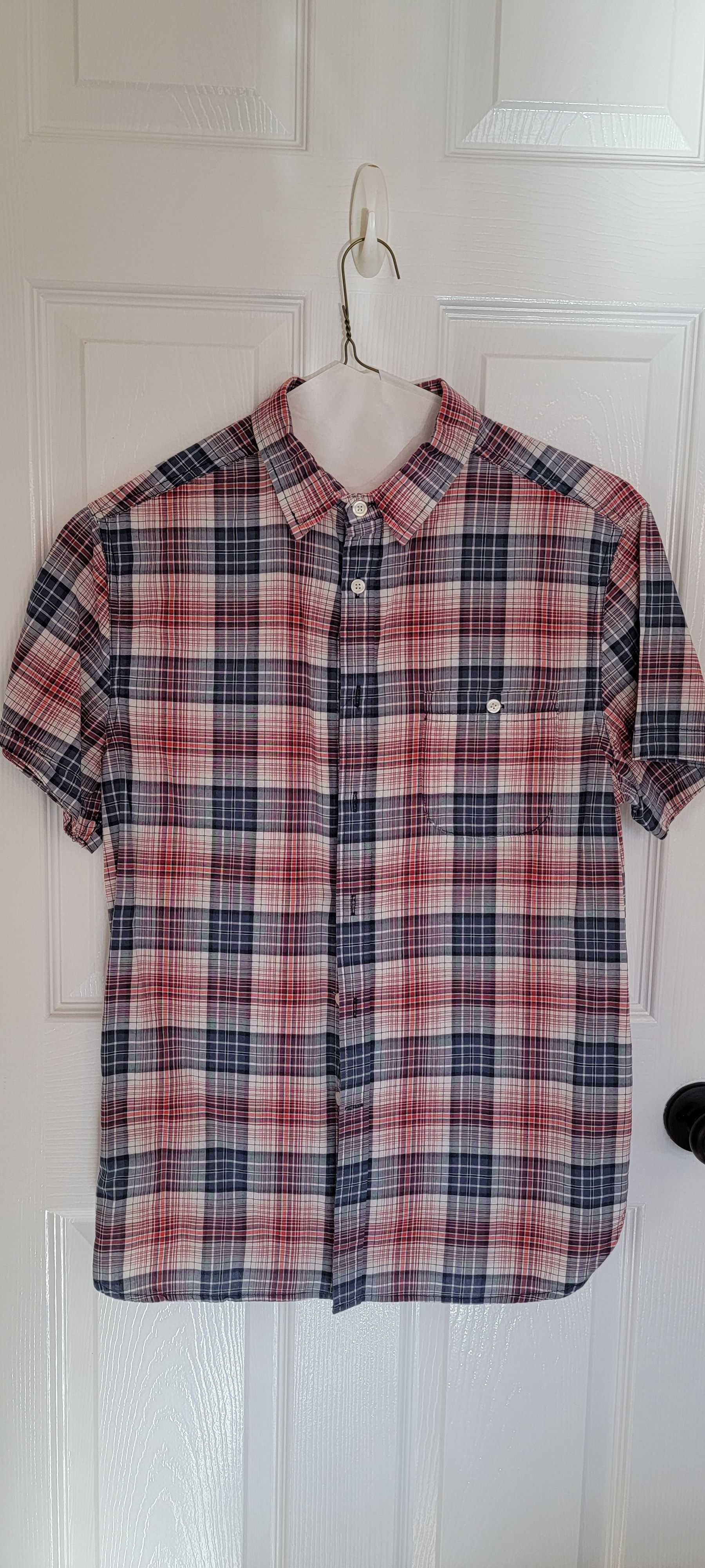 Mossimo Red plaid shirt Size US M / EU 48-50 / 2 - 1 Thumbnail