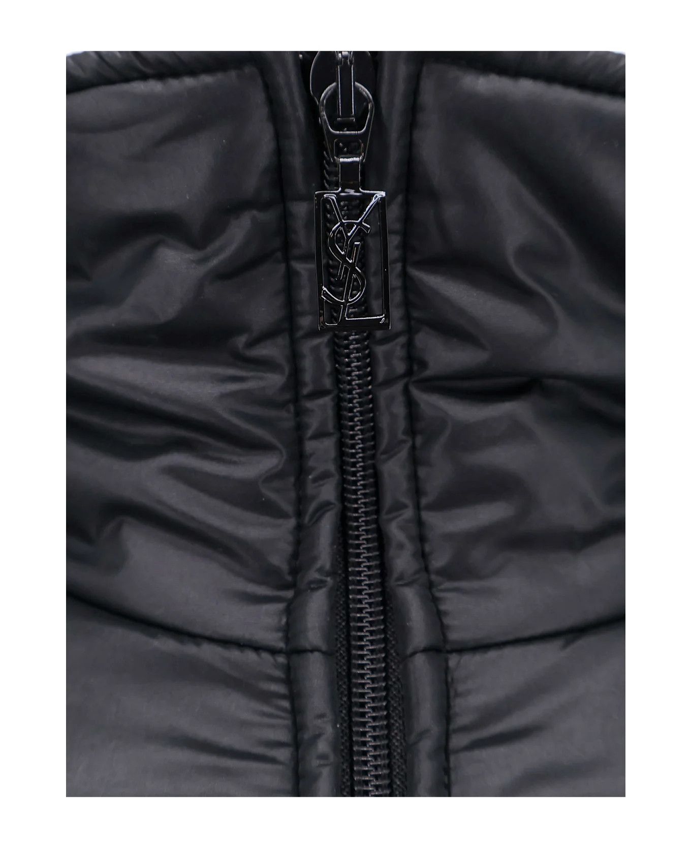 Saint Laurent Paris o1s1wg110126 818704 Cassandre Puffer Jacket in Nylon Black Size US M / EU 48-50 / 2 - 3 Thumbnail