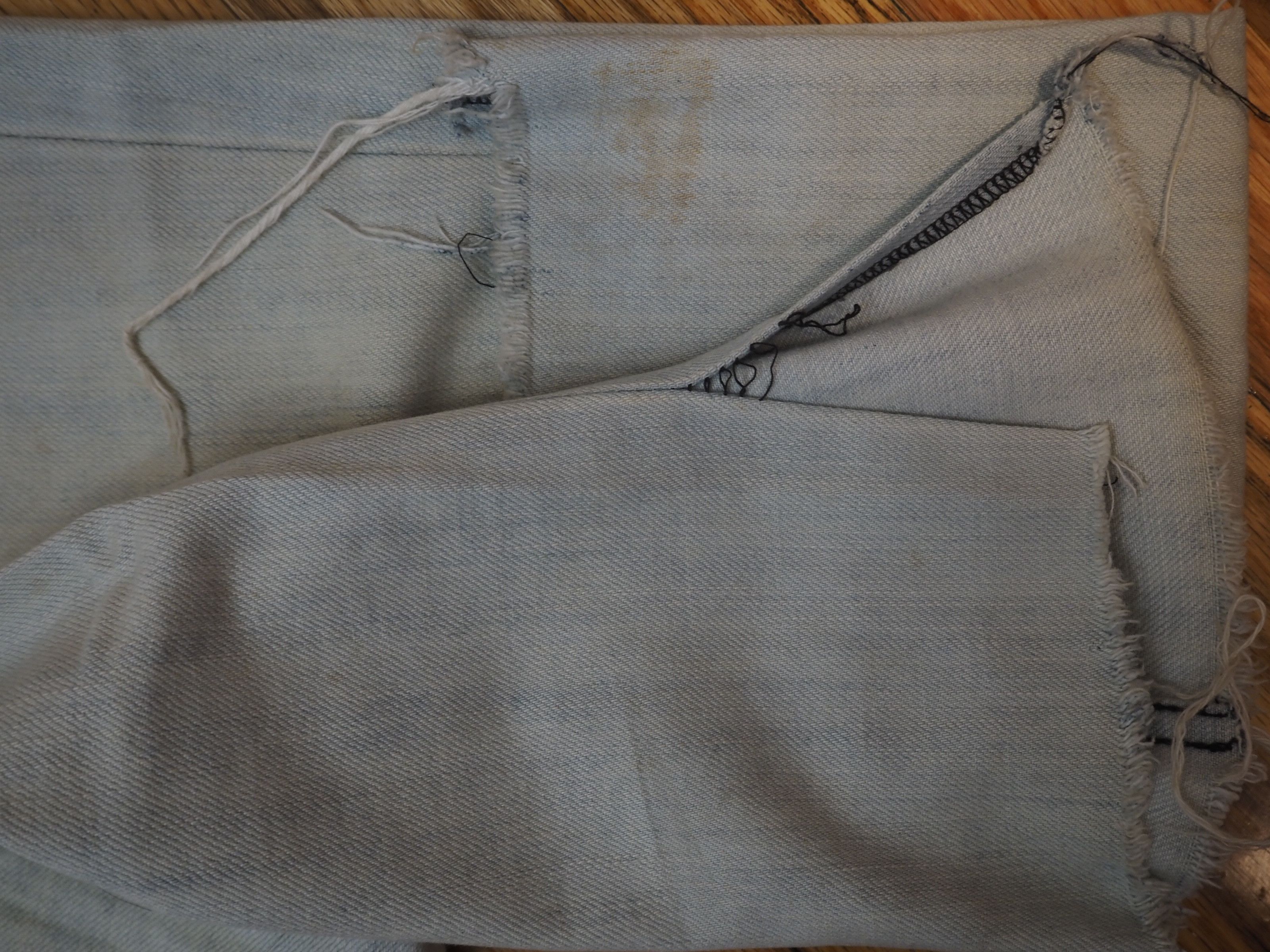 Enfants Riches Deprimes Enfants Riches Déprimés Embroidered Pocket Denim Size US 33 - 8 Thumbnail