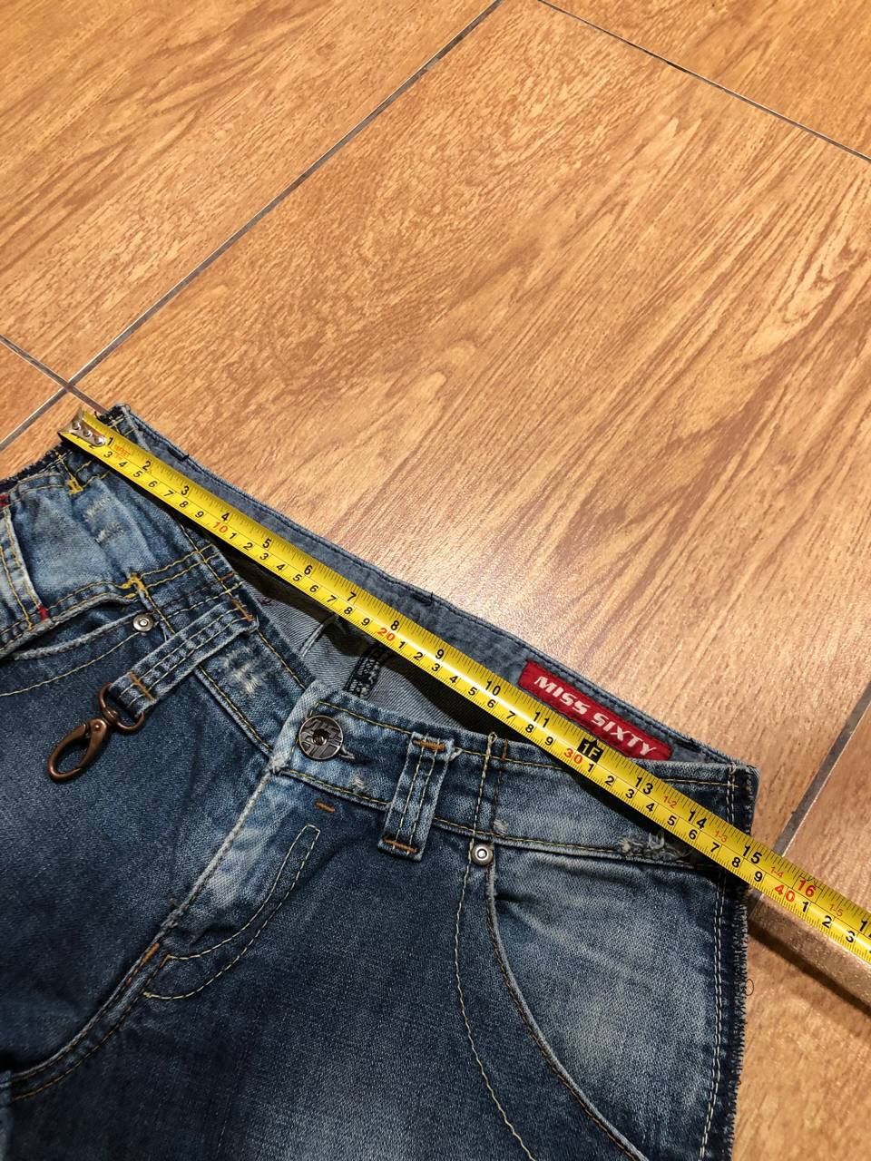 Miss Sixty Miss Sixty jeans crazy Y2K vintage streetwear Size 28" / US 6 / IT 42 - 7 Thumbnail