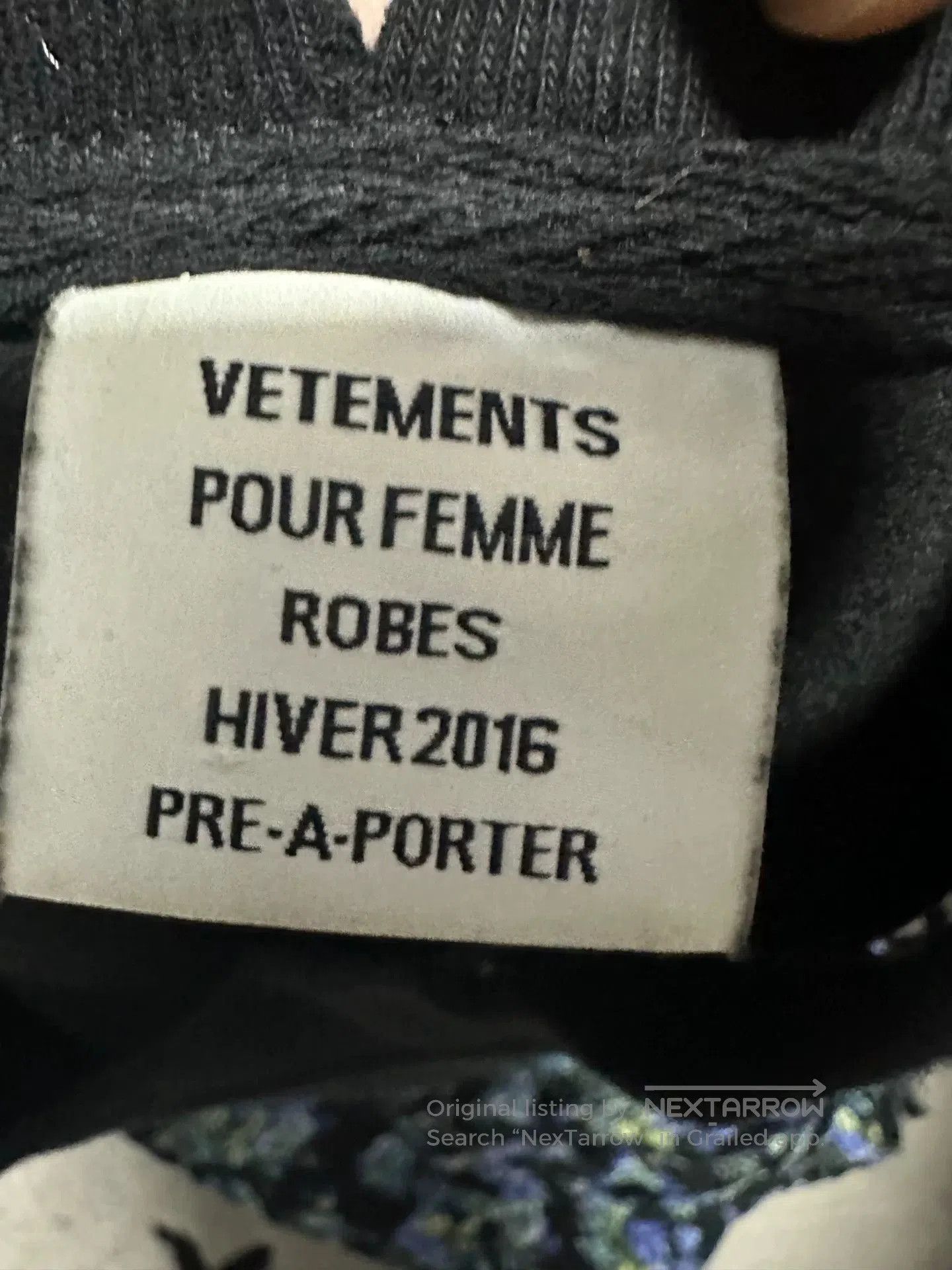 Vetements VETEMENTS Showpiece Floral Paneled Dress. Size M / US 6-8 / IT 42-44 - 6 Thumbnail