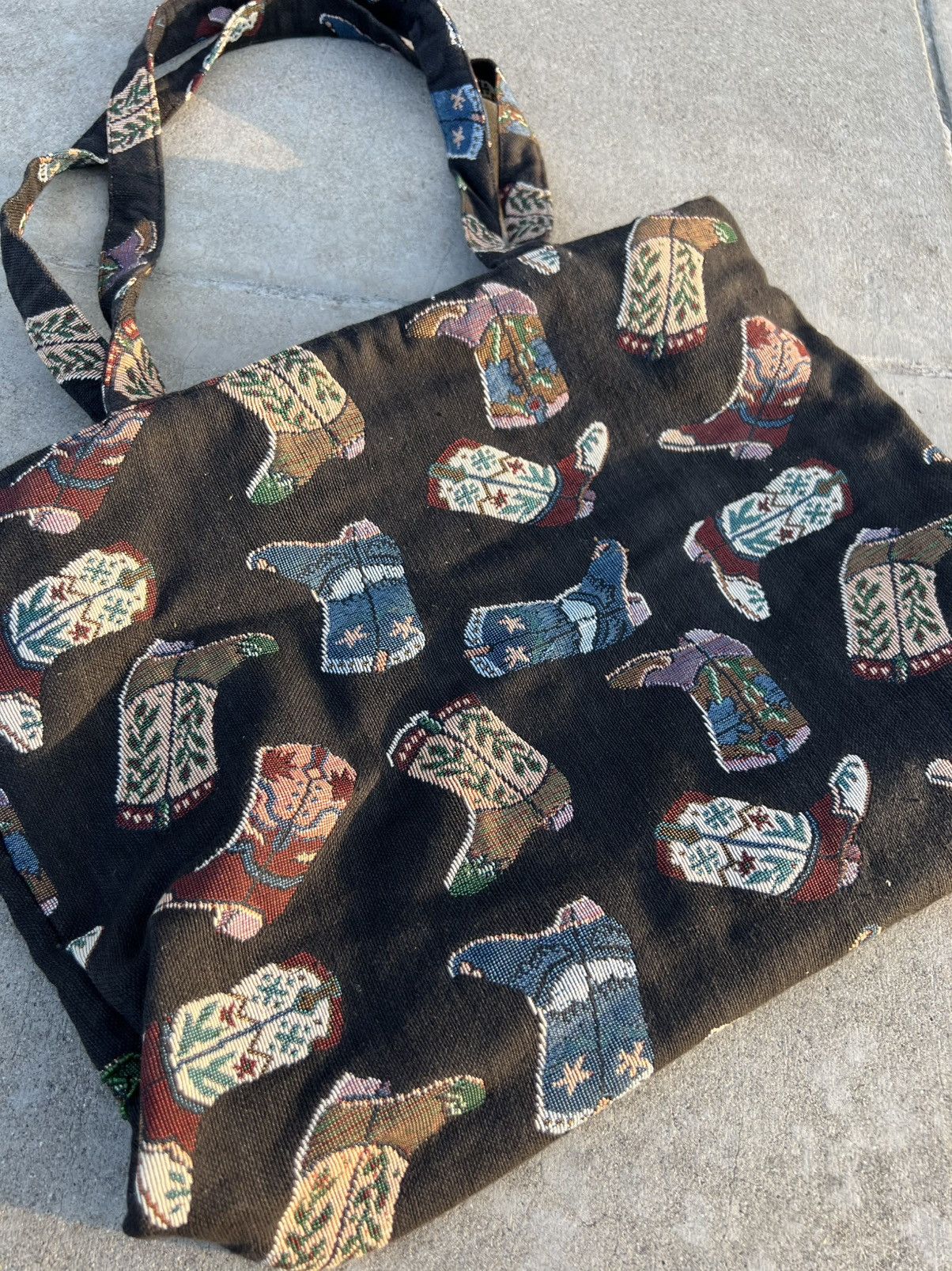 Vintage 90’s 2000’s Y2K VTG Vintage Cowboy Boot Western Retro Bag Size ONE SIZE - 4 Thumbnail
