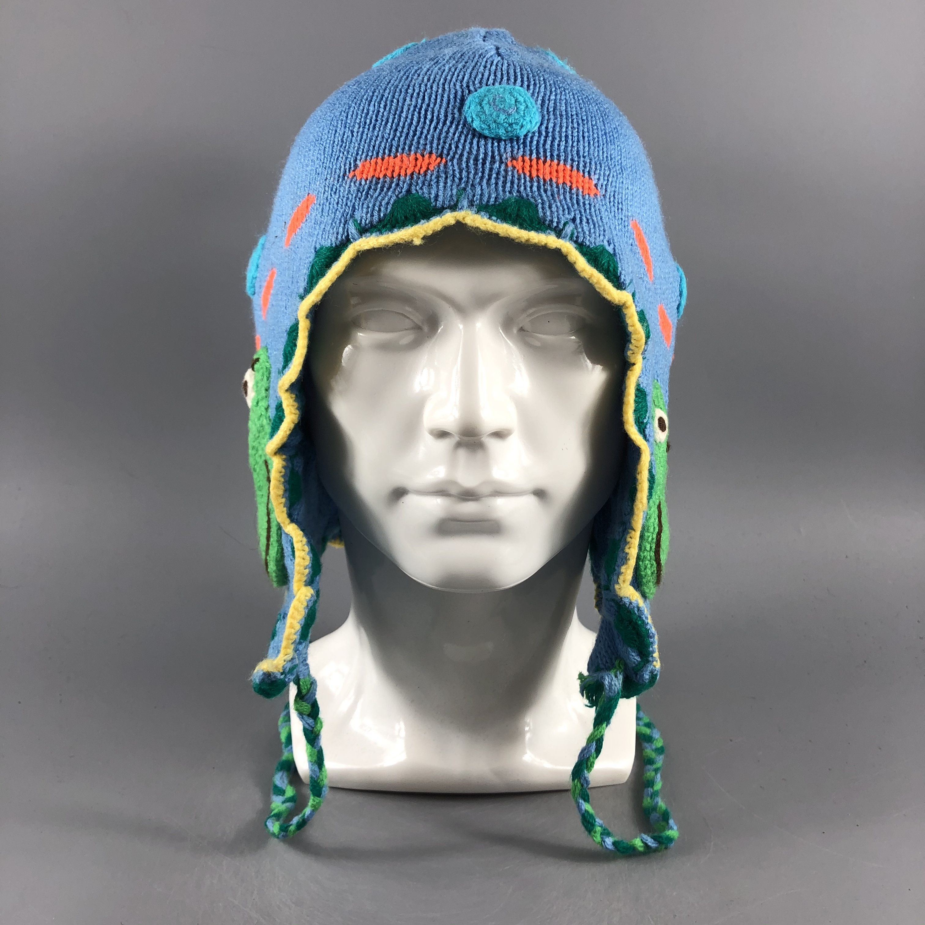 Japanese Brand × Vintage Womens EarFlap Hat Beanie Snow Hat Snow Cap -D463 Size ONE SIZE - 5 Thumbnail