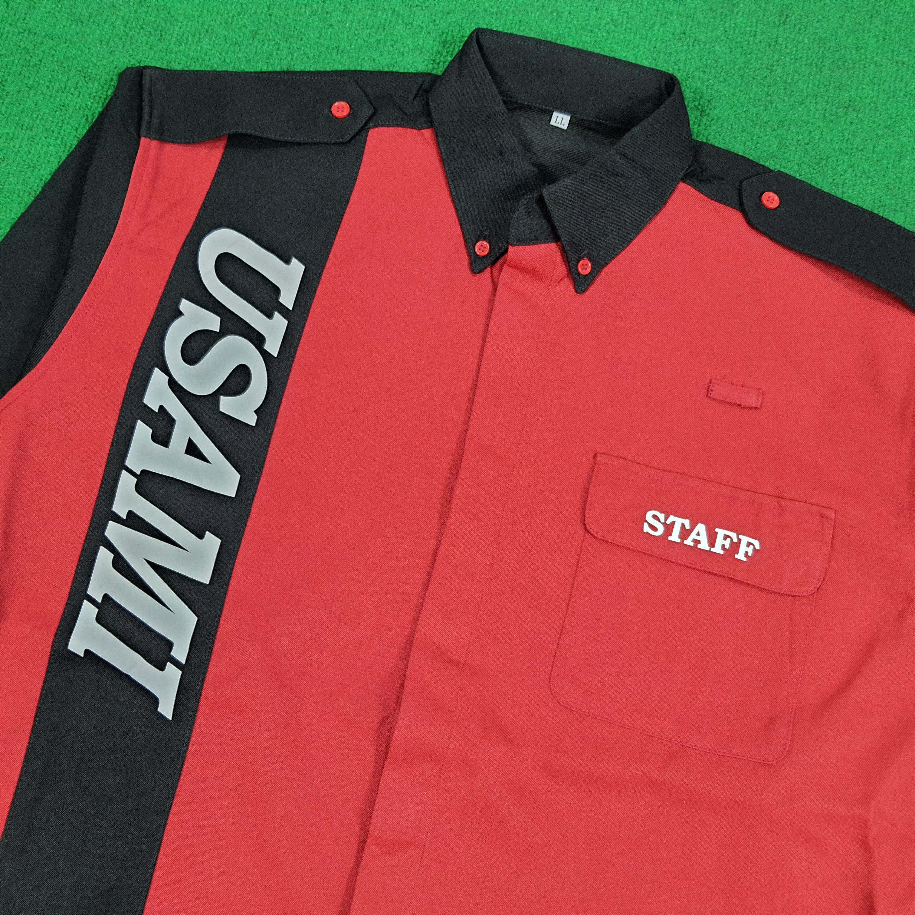 Vintage Vintage USA Motorsports Car Service Station Staff Uniform Size US L / EU 52-54 / 3 - 2 Thumbnail