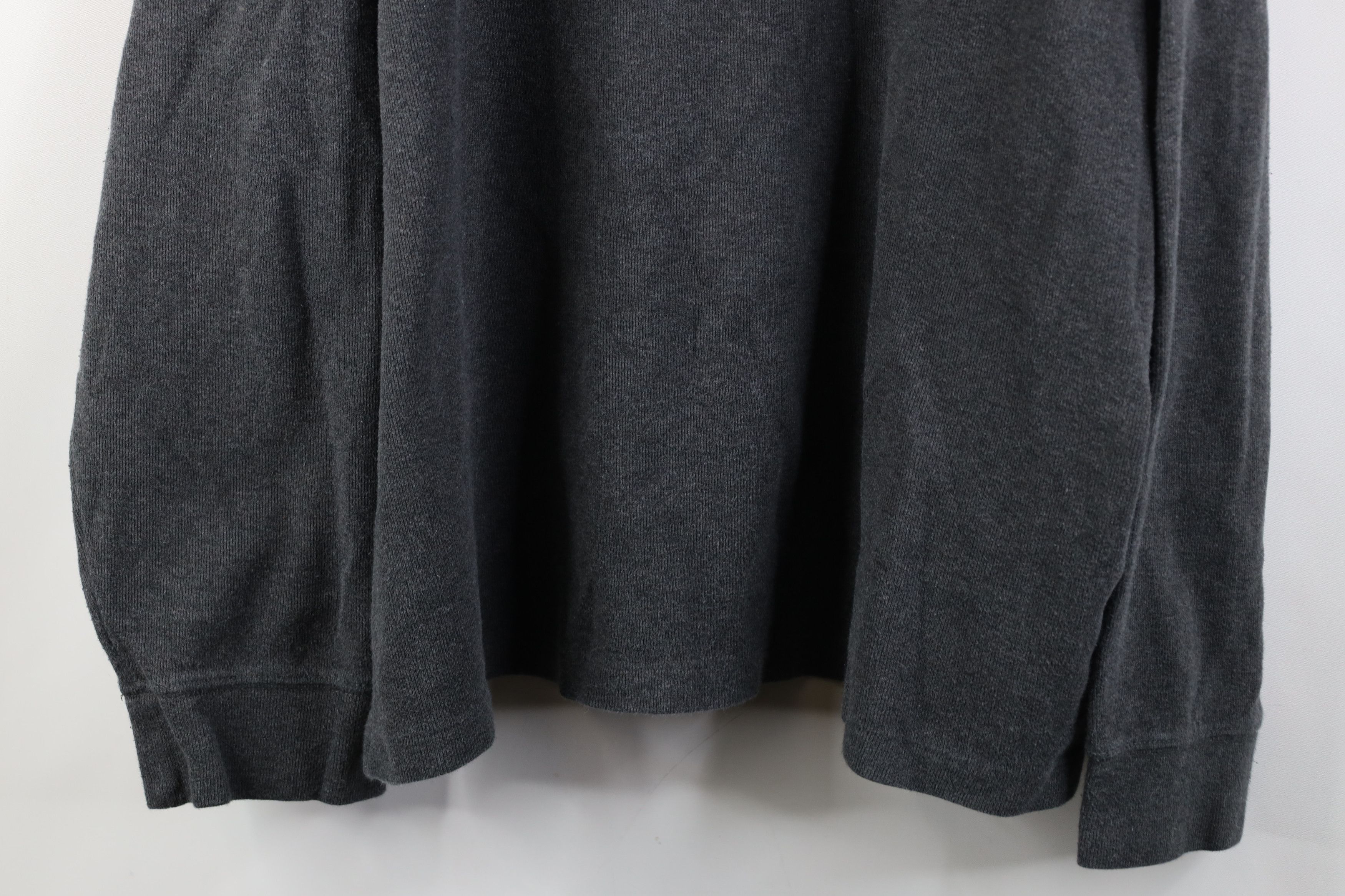 Ralph Lauren Vintage Ralph Lauren Cotton Ribbed Knit 1/4 Half Zip Sweater Size US XXL / EU 58 / 5 - 3 Thumbnail