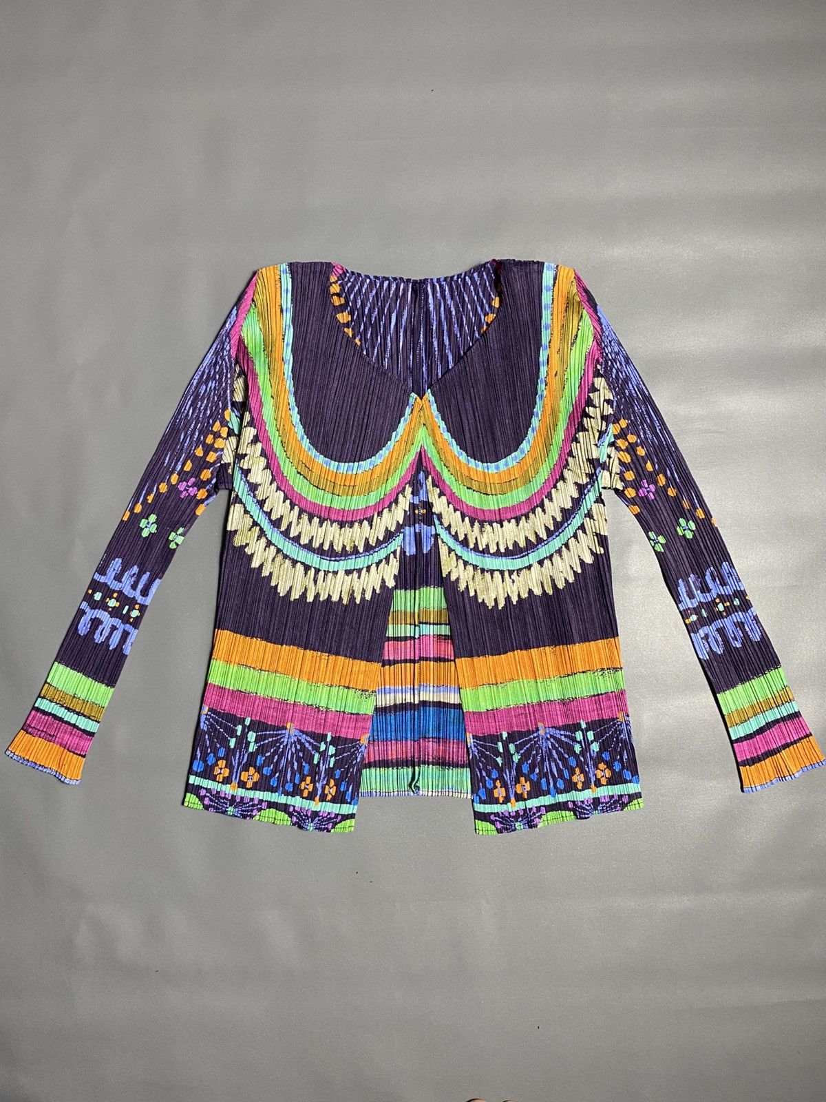 Pleats Please Issey Miyake Pleats Please Issey Miyake Cardigan Size M / US 6-8 / IT 42-44 - 1 Thumbnail