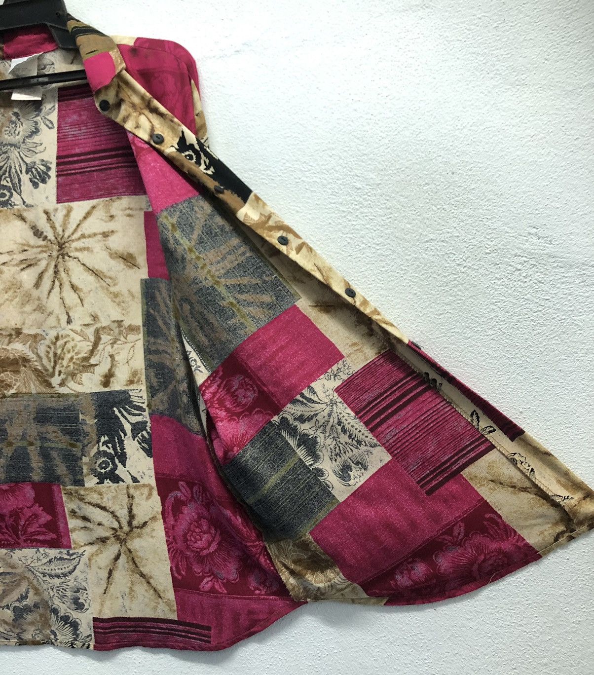 Vintage Vintage Bobbie Brooks Abstract Floral Patchwork Made in USA Size US L / EU 52-54 / 3 - 8 Thumbnail
