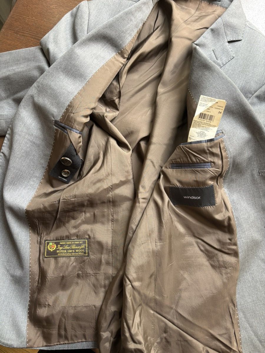Designer × Loro Piana Loro Piana Super 130’s Wool – 100% extra-fine merino, Size 50L - 13 Thumbnail