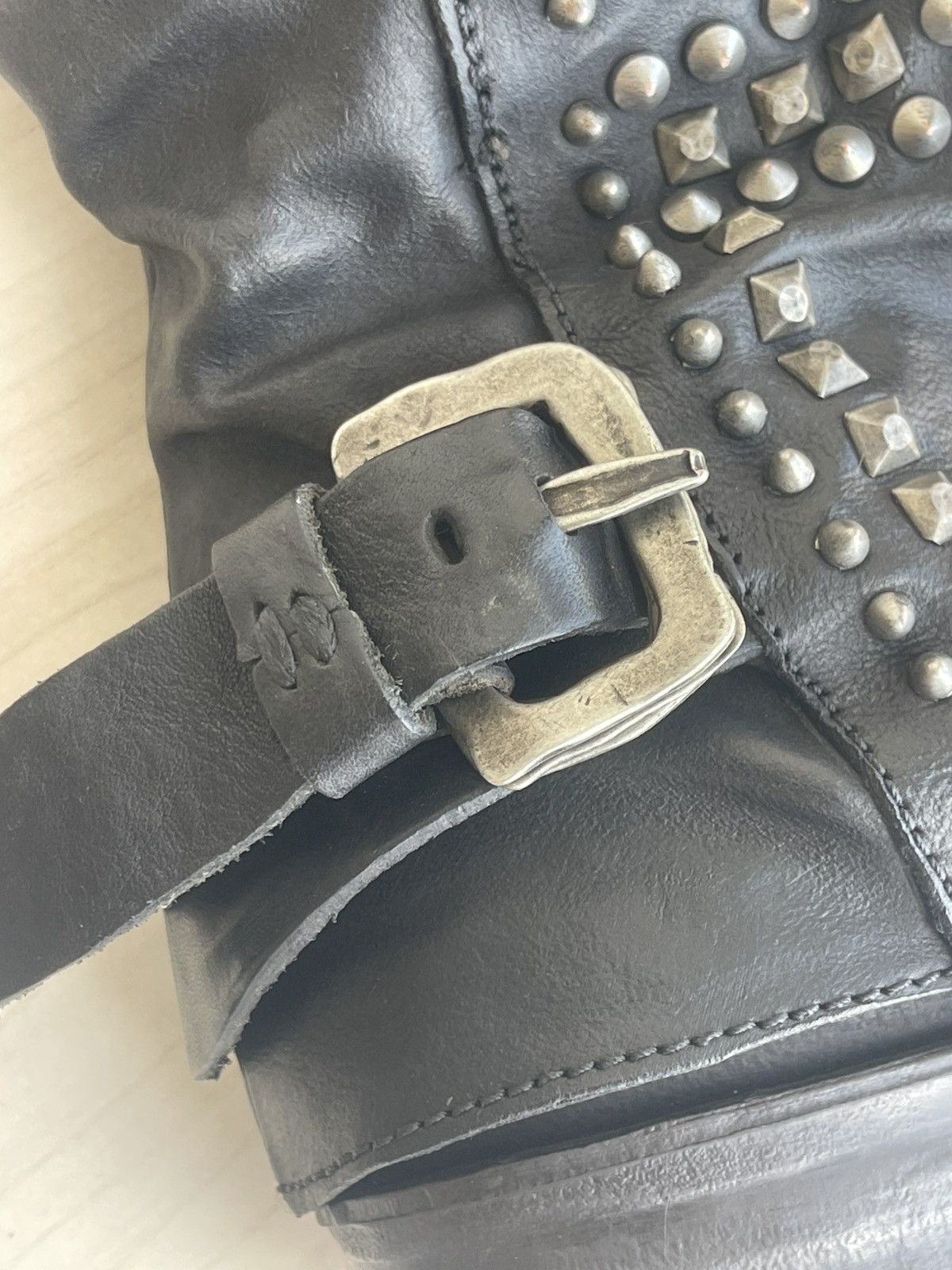 A.S.98 ANKLE BOOTS SABEY zip boot like kmrii and guidi Size US 7 / EU 40 - 9 Thumbnail