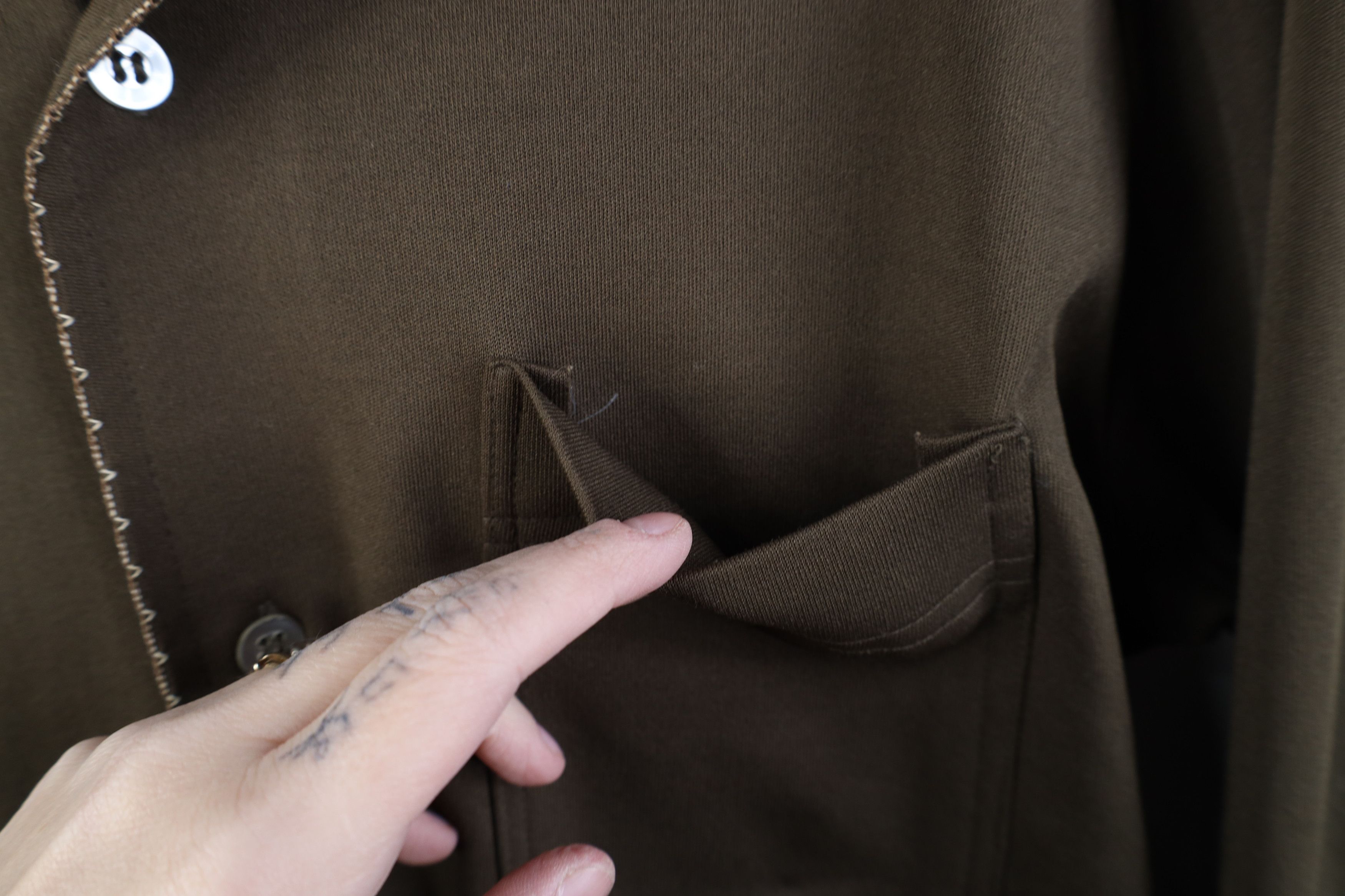 Vintage Vintage 70s Rockabilly Cowboy Knit Collared Button Shirt Size US M / EU 48-50 / 2 - 6 Thumbnail