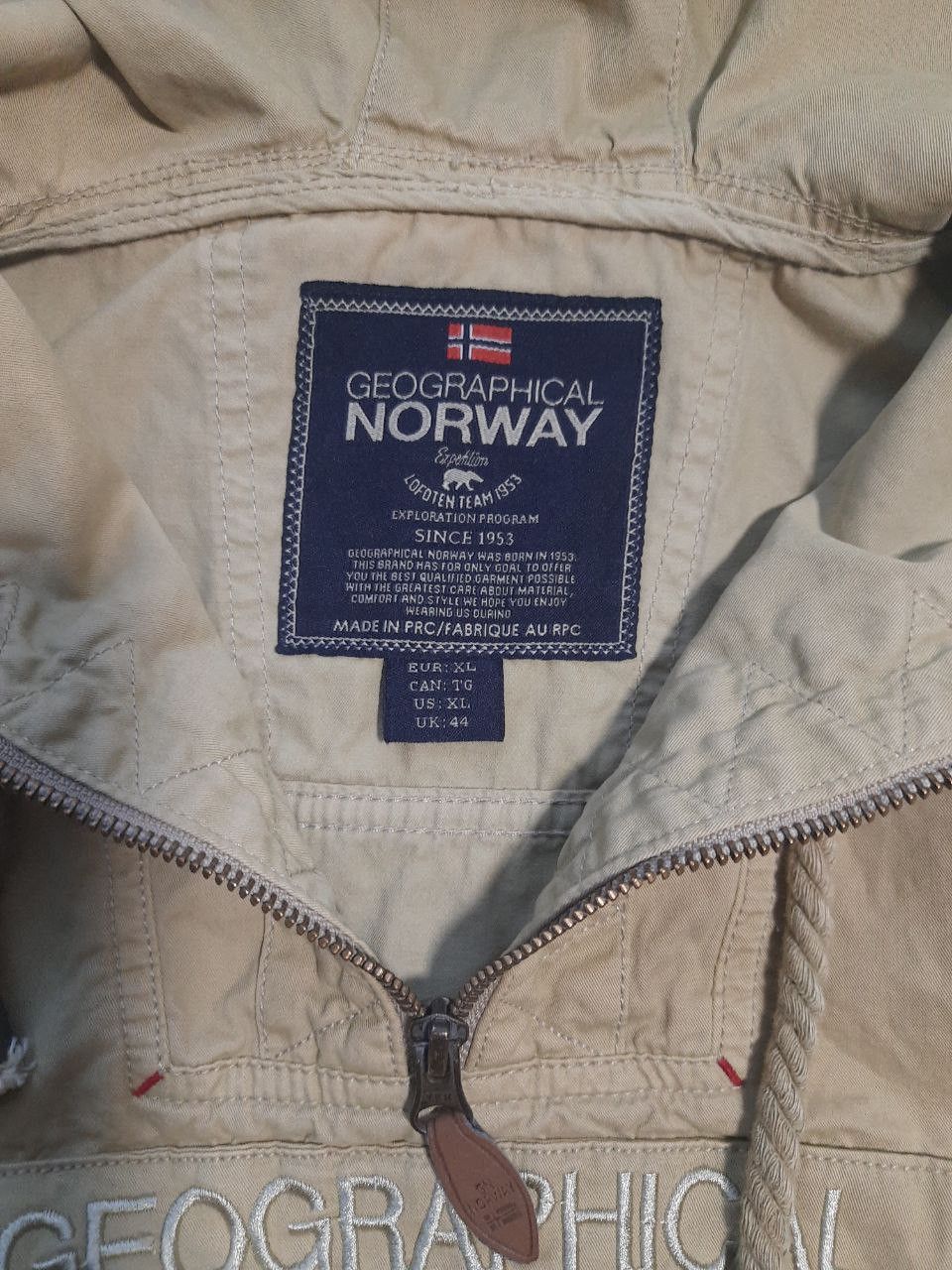 Other Geographical Norway Hiking Anorak Jacket Size US XL / EU 56 / 4 - 9 Thumbnail