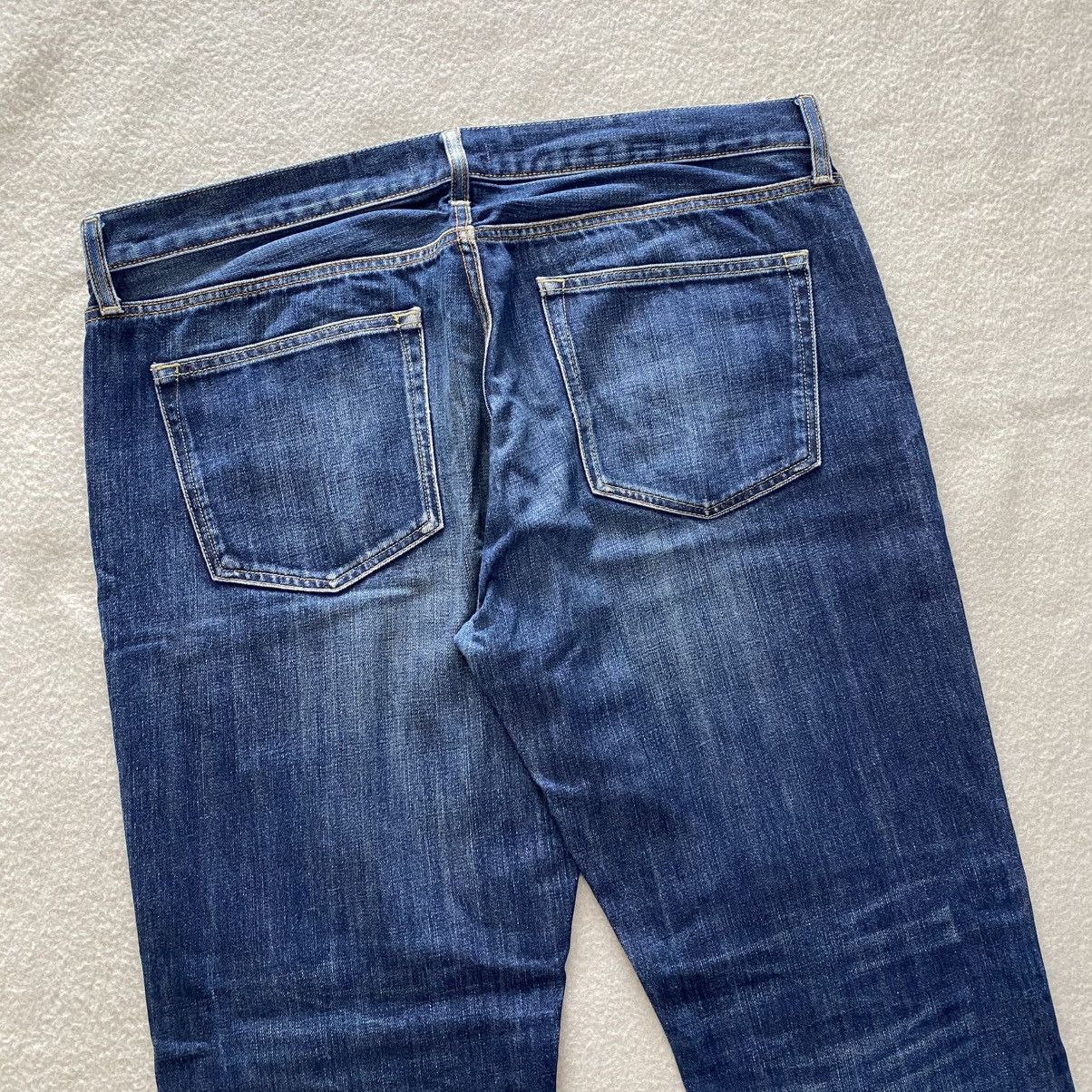 Japanese Brand Uniqlo Distressed Denim w38 Size US 38 / EU 54 - 5 Thumbnail