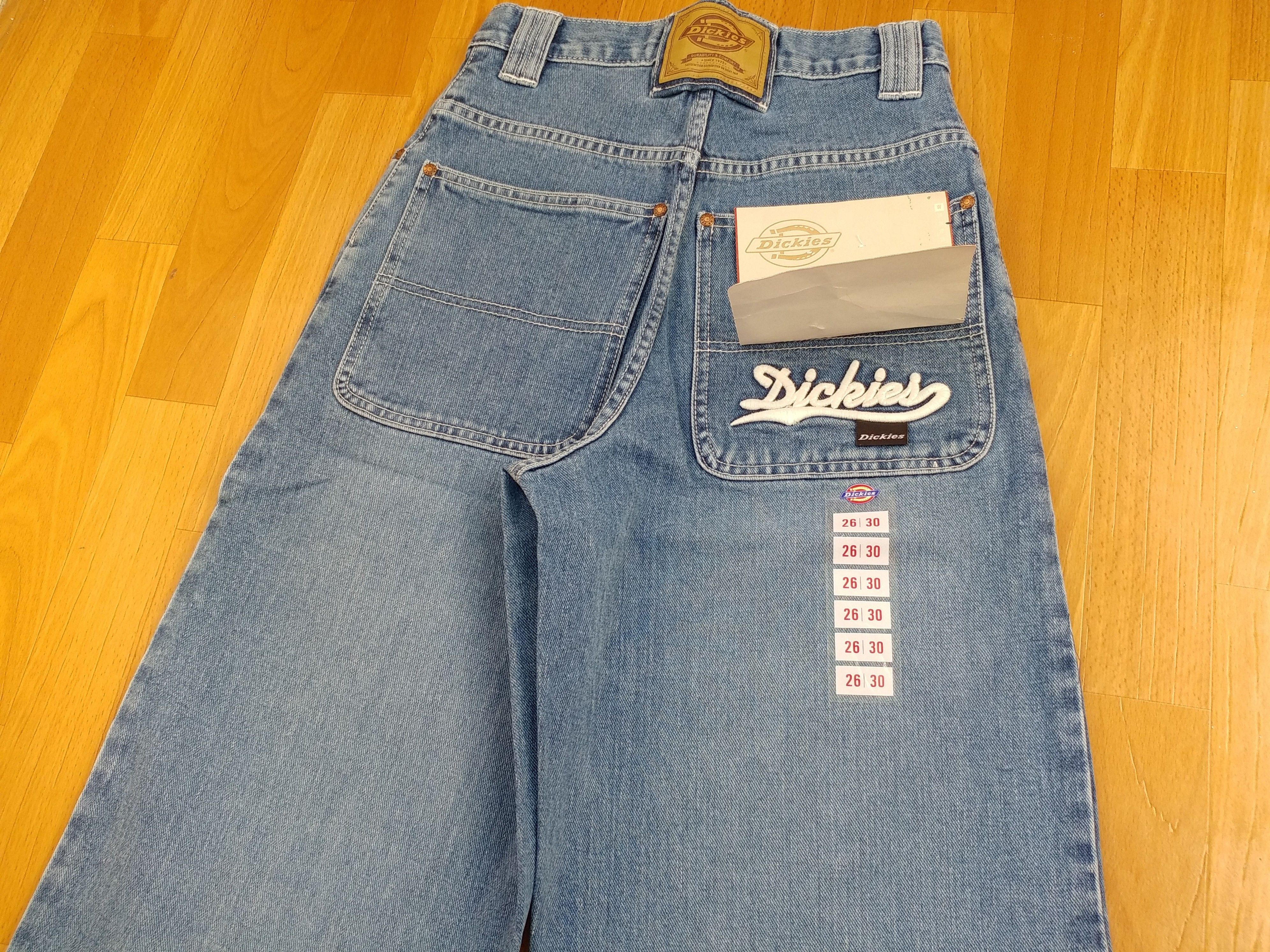 Dickies Dickies jeans, vintage baggy Big Daddy hip hop 90s skater 26 Size US 26 / EU 42 - 5 Thumbnail