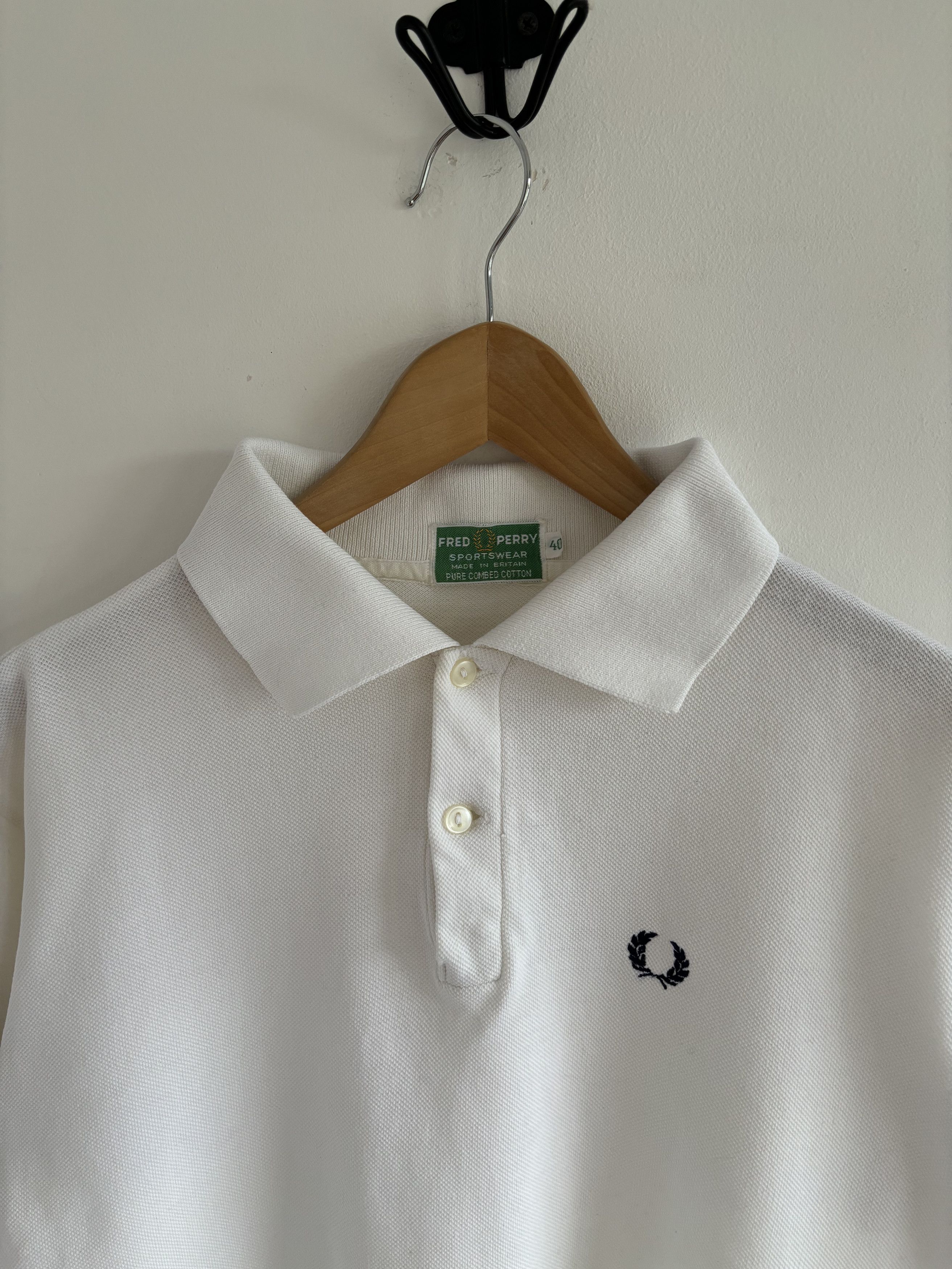 Fred Perry Rare Vintage 60s Fred Perry Iconic Polo Size US M / EU 48-50 / 2 - 6 Thumbnail