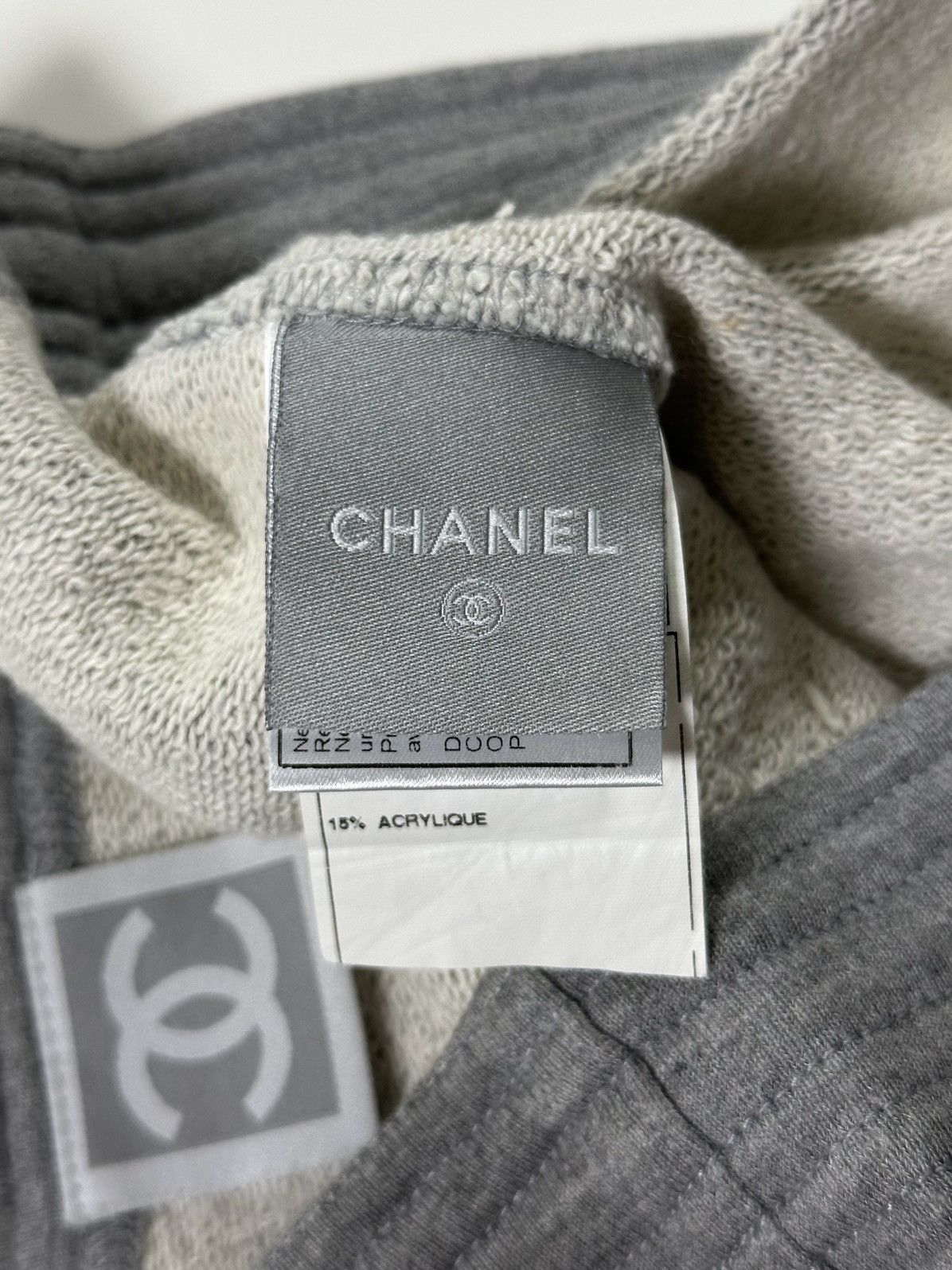 Chanel CHANEL Sport S/S 2005 Sweat Mini Skirt with Leg Warmers Size 26" / US 2 / IT 38 - 7 Thumbnail