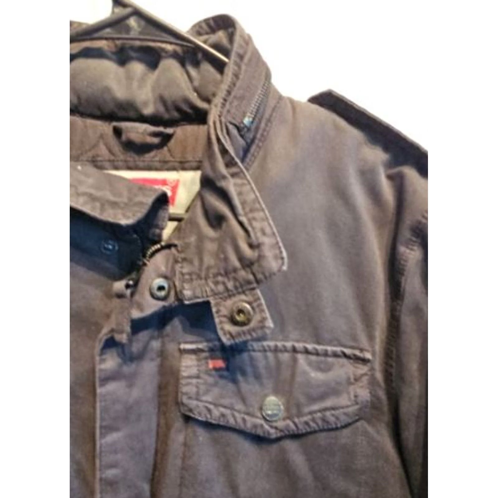 Levi's Levi's Black Lined Trucker Farm Work Bomber Jacket Mens Size Medium EUC Size US M / EU 48-50 / 2 - 3 Thumbnail