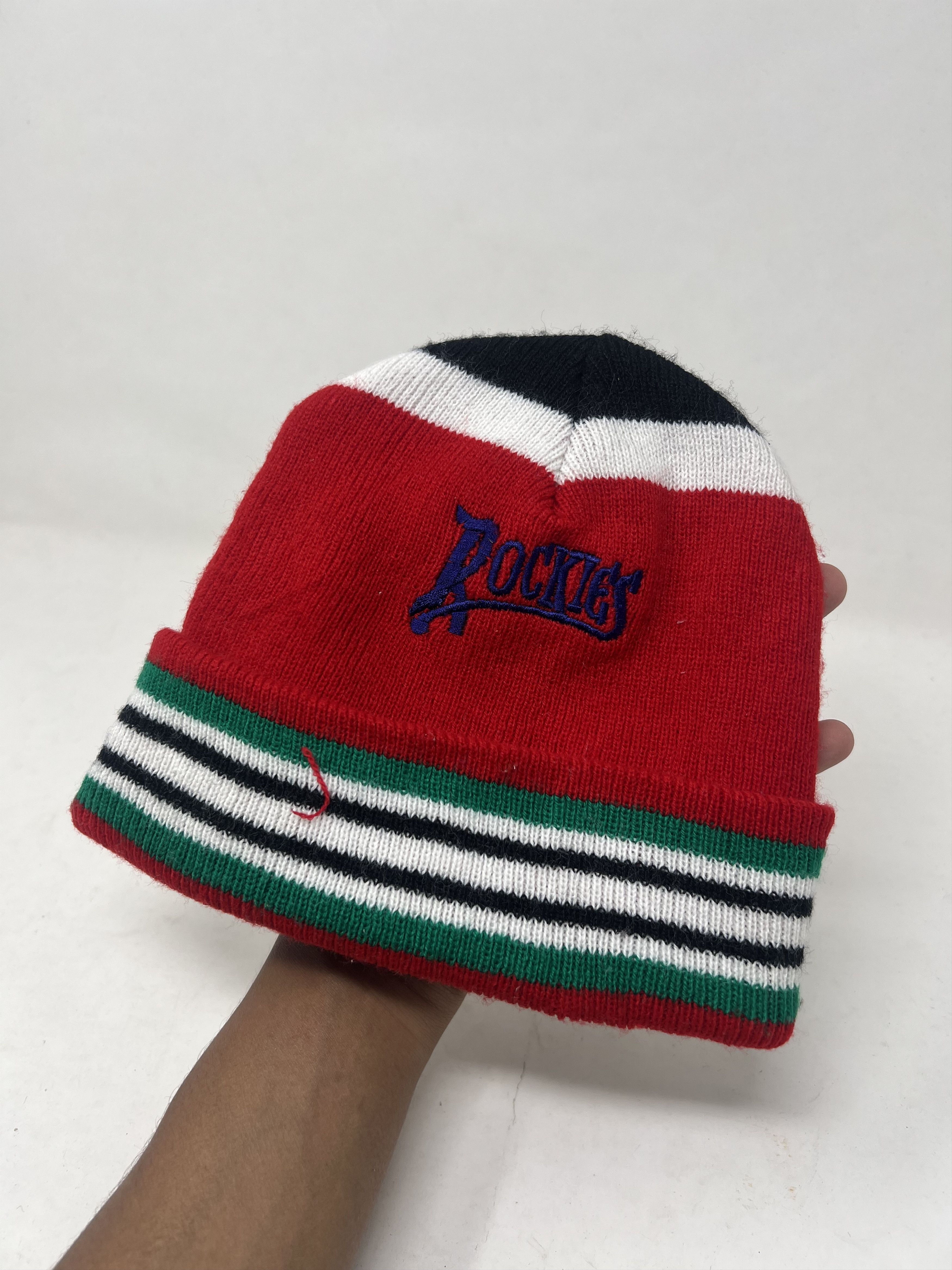 Hat Club Rockies Emrboidery Beanie Snow Cap Size ONE SIZE - 7 Thumbnail