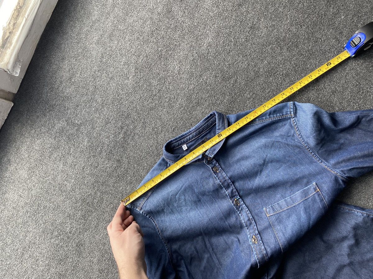 Dolce & Gabbana 🔥Dolce Gabbana brad 16 1/2 42 m size denim button up shirt Size US M / EU 48-50 / 2 - 9 Thumbnail