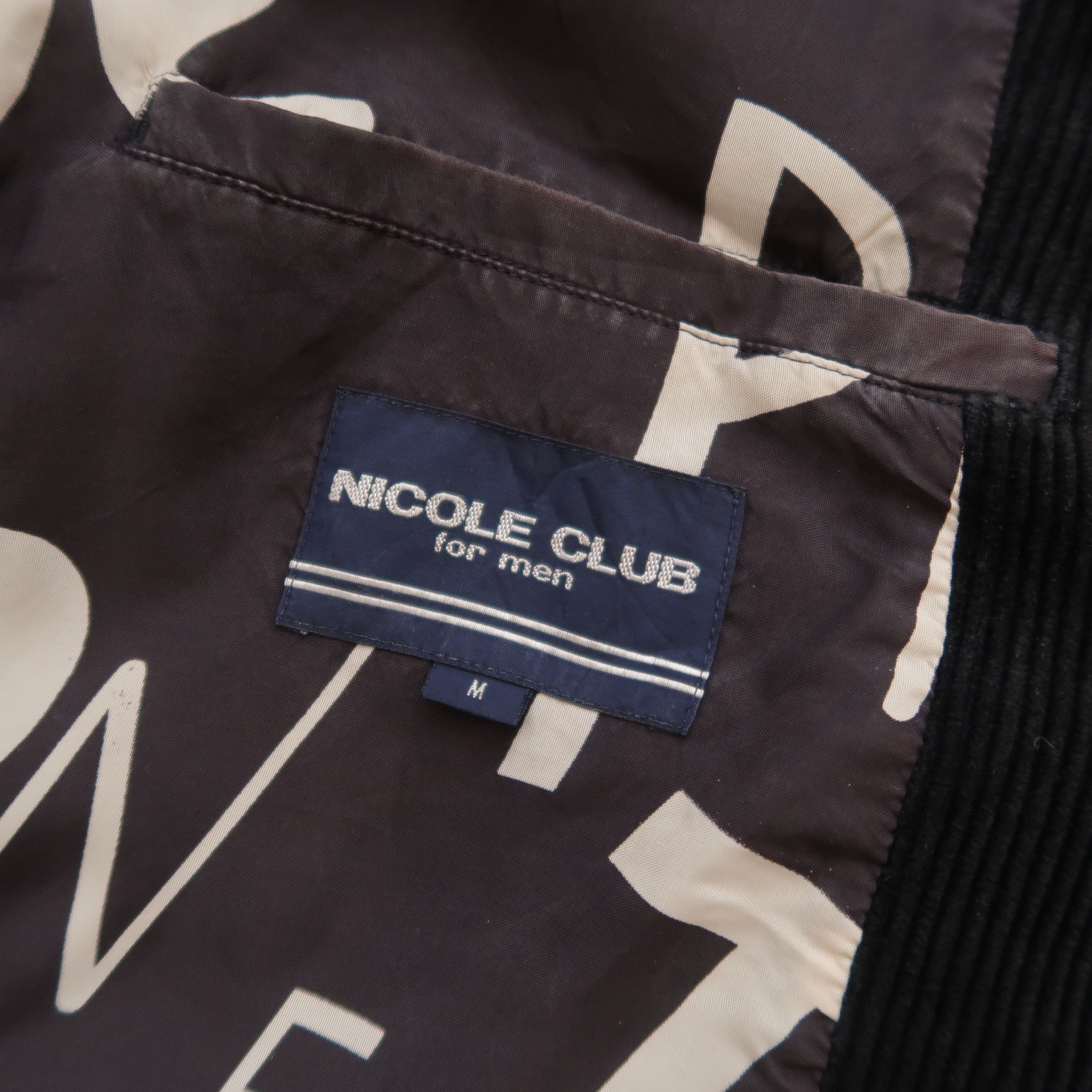 Japanese Brand VTG Nicole Monsieur Poem Graffiti Pattern Blazer Jacket Size US L / EU 52-54 / 3 - 7 Thumbnail