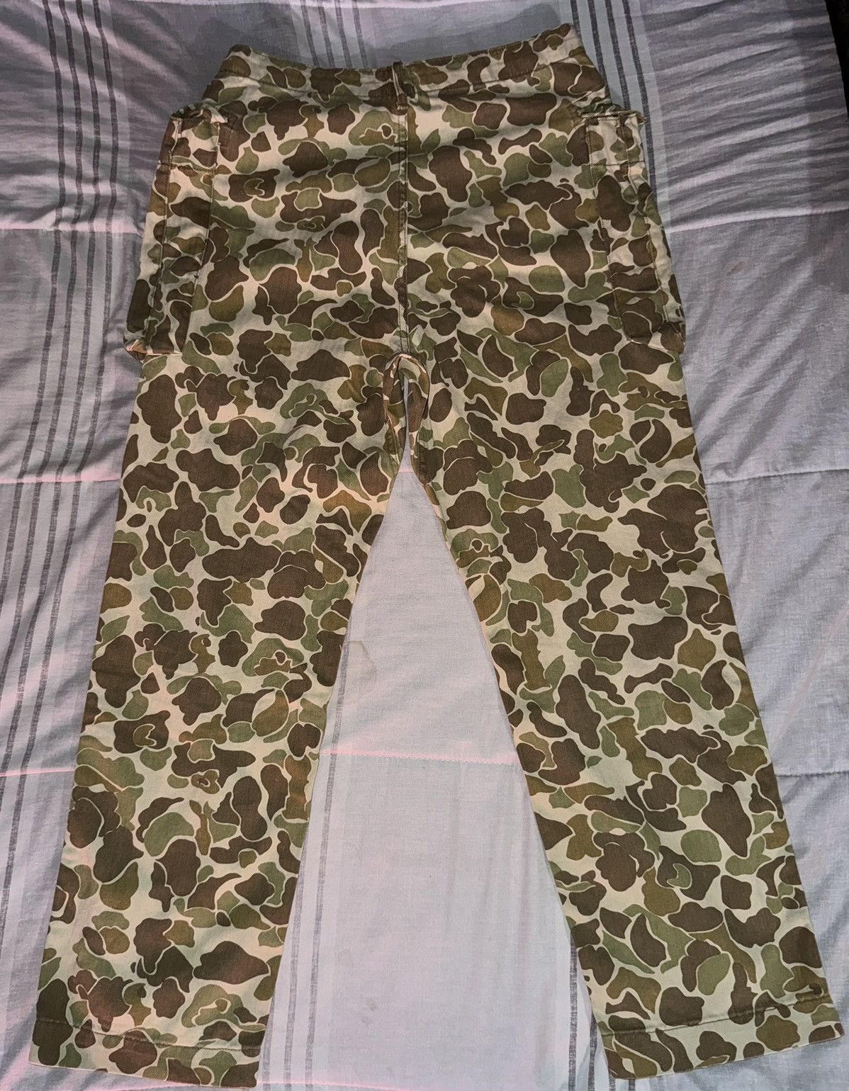 Gap GAP Camo Pants Cargo Side Pockets Size US 29 - 1 Thumbnail