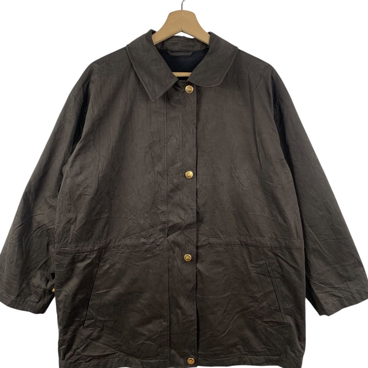 Burberry Vintage BURBERRY LONDON Nova Checks Parka Trench Coat Jacket Size XL / US 12-14 / IT 48-50 - 3 Thumbnail