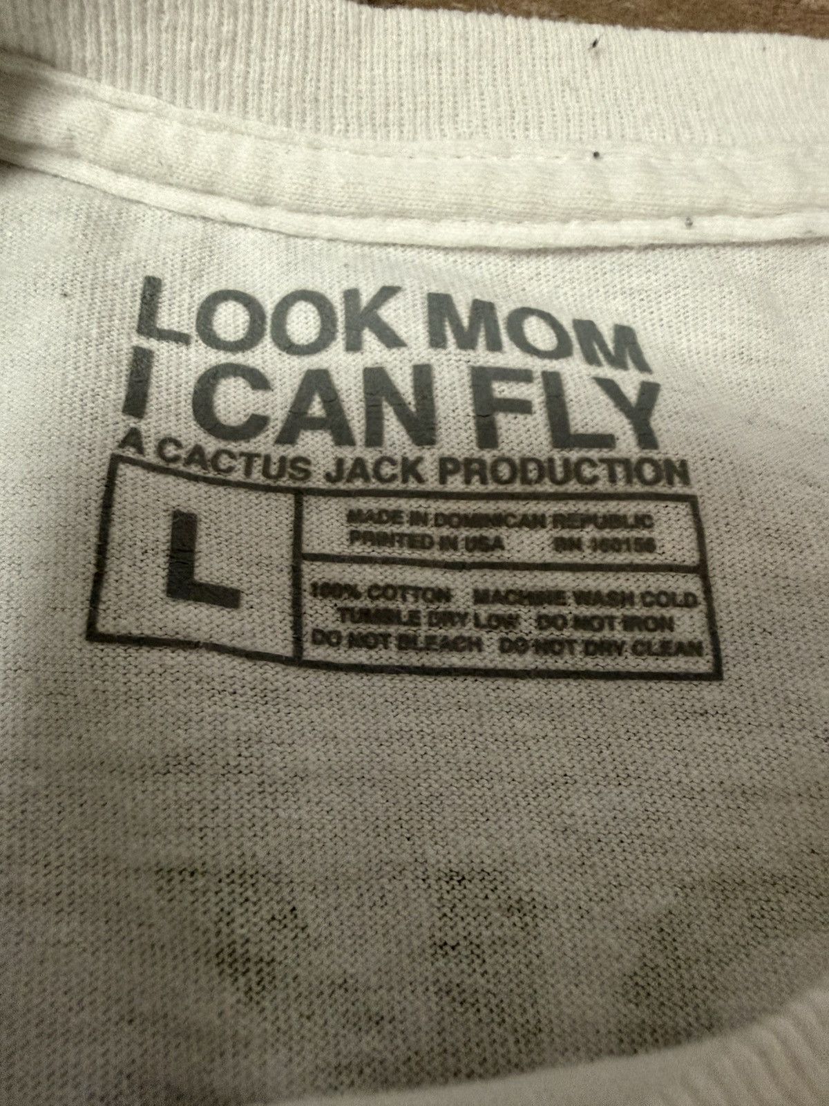 Travis Scott Travis Scott “Look Mom I Can Fly” Premiere Custom t-shirt. Size US L / EU 52-54 / 3 - 4 Thumbnail