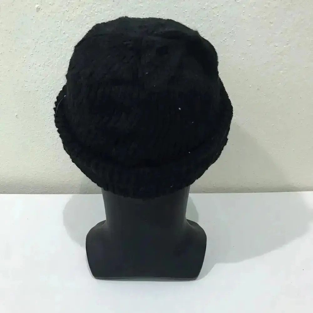 Vintage Xlarge Plain Beanie Hat Size ONE SIZE - 4 Thumbnail