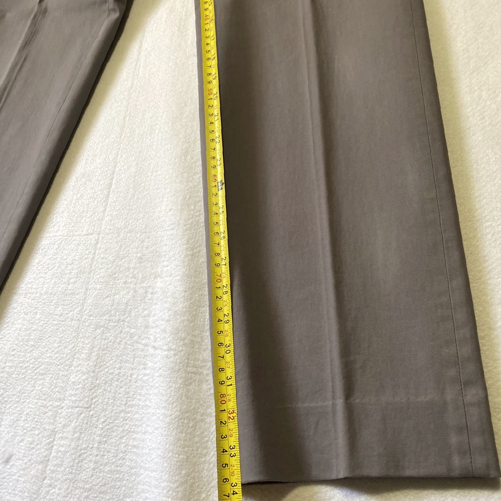 Vintage VINTAGE Hugo Boss Chino Pants Mens 38x34 Flat Front Gray Casual / 26-13 Size US 38 / EU 54 - 7 Thumbnail