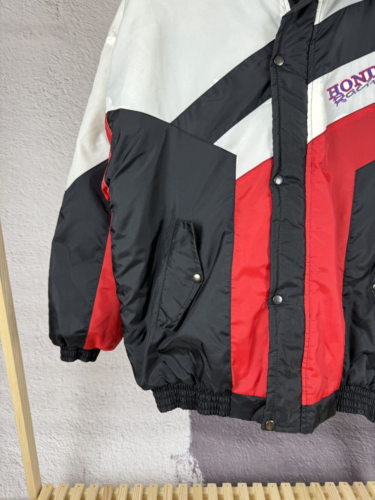 Honda Honda vintage big logo racing faded jacket Size US XXL / EU 58 / 5 - 8 Thumbnail