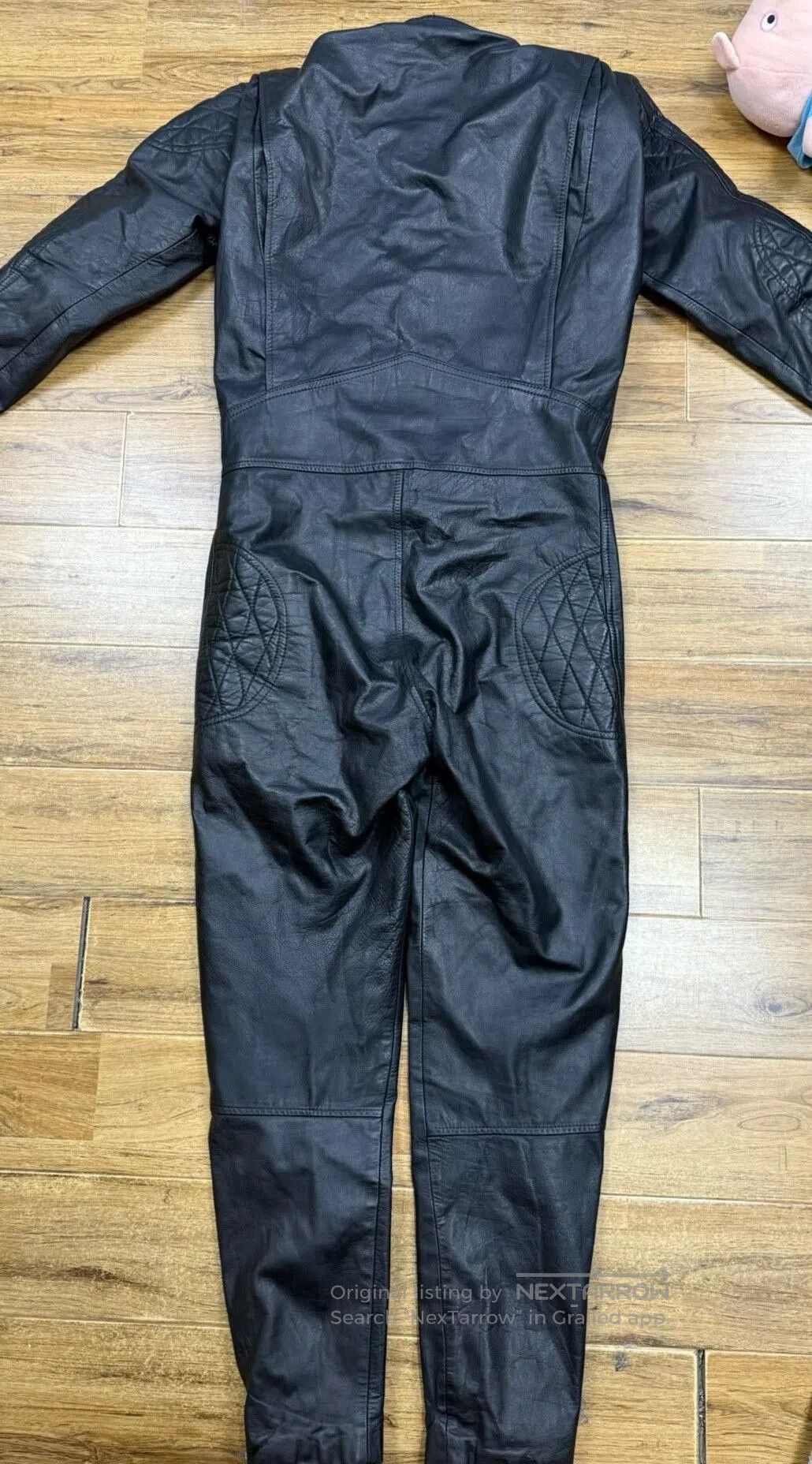 Other Black Leather Racing Bodysuit. Size US L / EU 52-54 / 3 - 2 Thumbnail