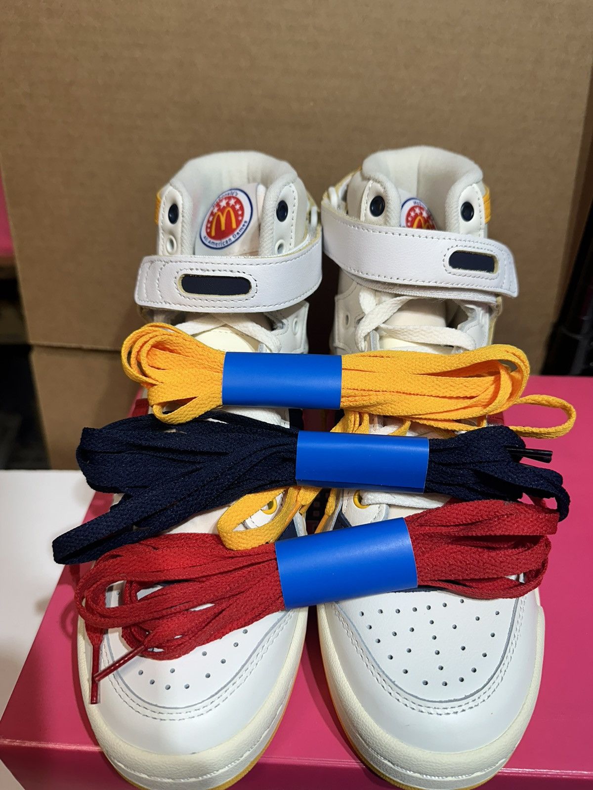 Adidas × Eric Emanuel Adidas x Eric Emmanuel Forum 84 High McDonalds Size US 8.5 / EU 41-42 - 5 Thumbnail