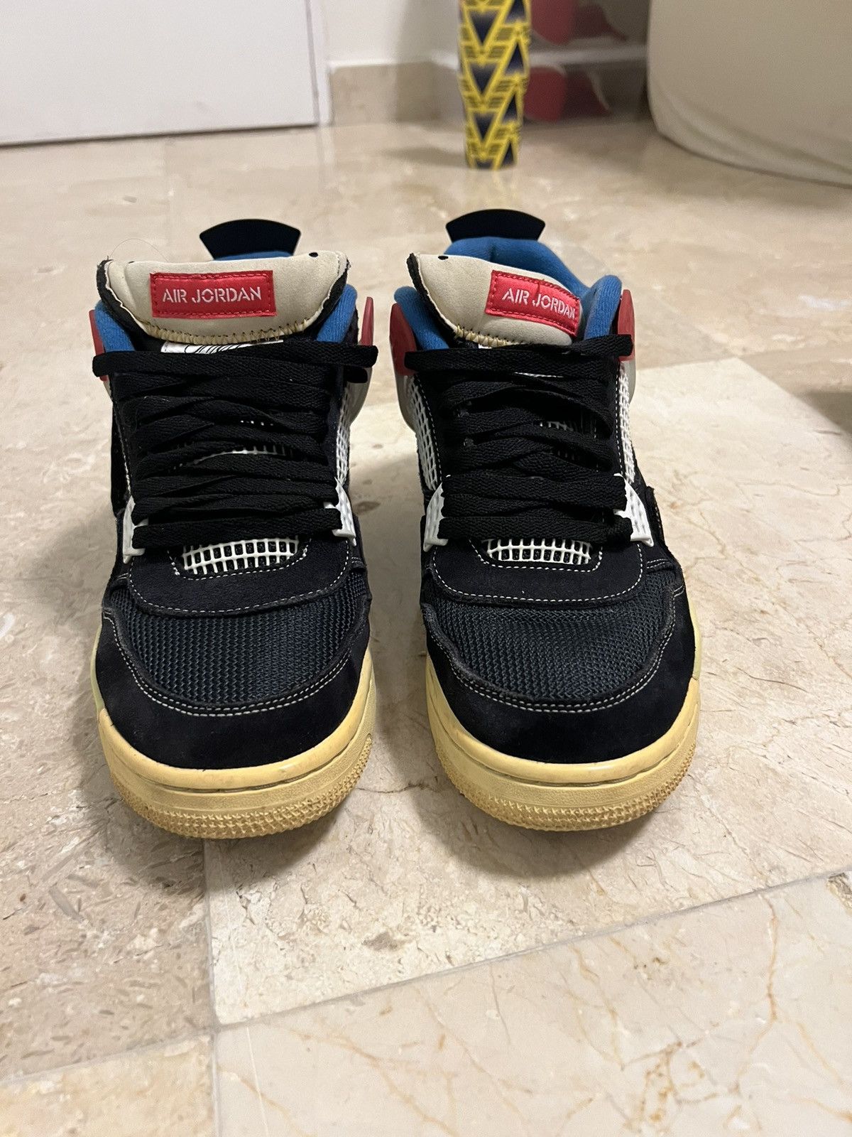 Jordan Brand × Union LA Jordan 4 Retro x Union Off Noir Size US 10.5 / EU 43-44 - 6 Thumbnail