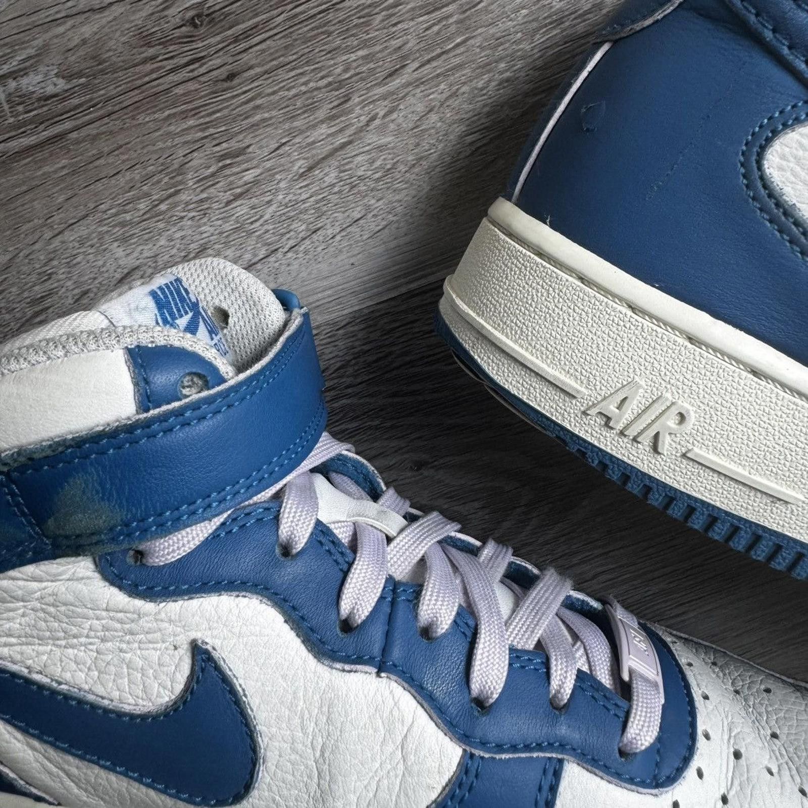 Nike NIKE • Air Force 1 Mid "Military Blue Doll" (6.5M) Size US 6.5 / EU 39-40 - 9 Thumbnail