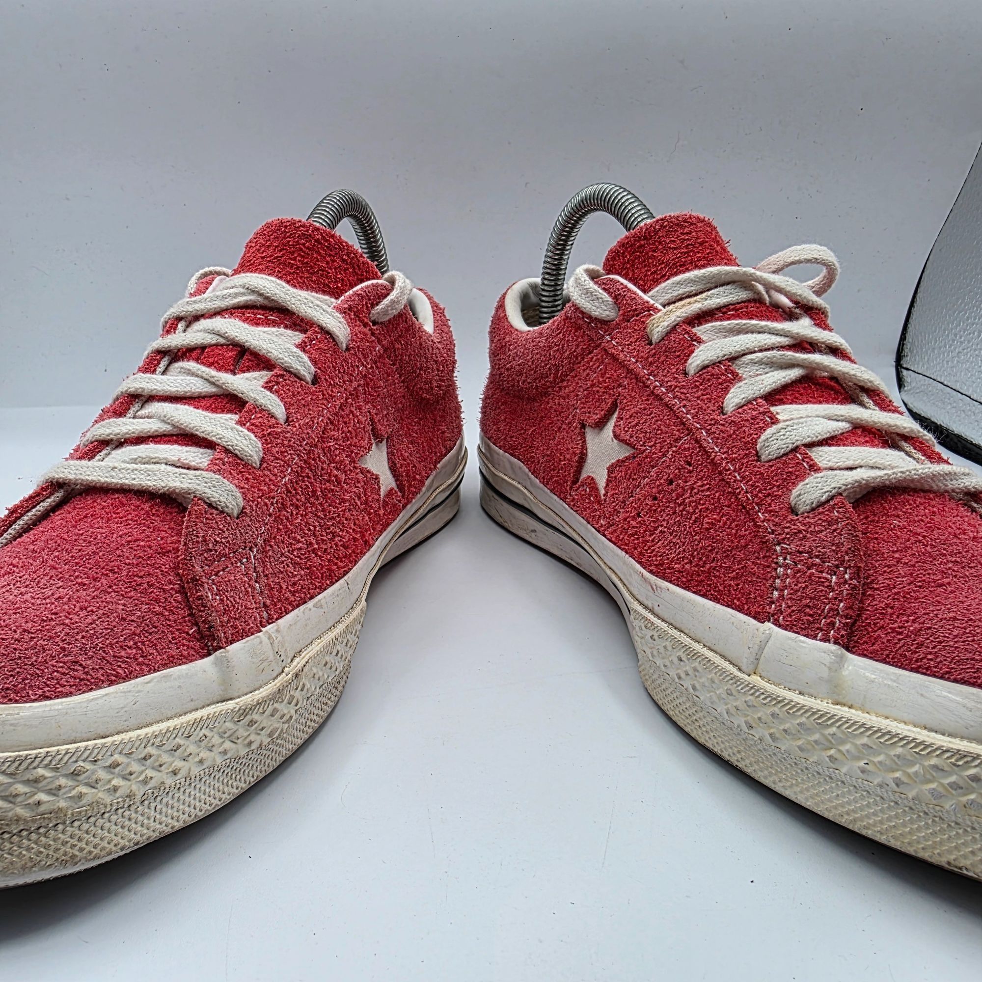 Converse Converse One Star Ox Womens 7.5 Red Shoes Low Top Casual Wal Size US 7.5 / IT 37.5 - 3 Thumbnail