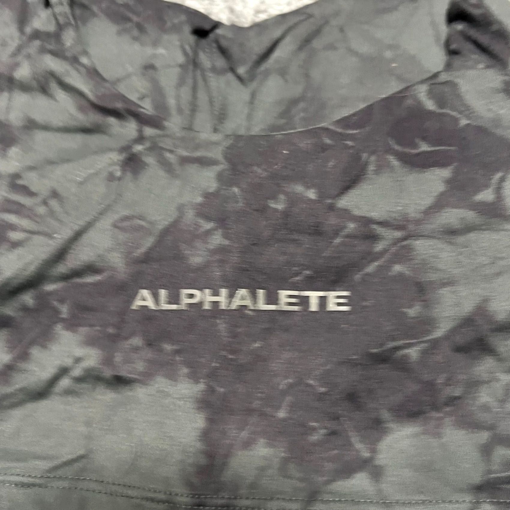 Vintage Alphalete Sports Bra Crop Top Tank Green Medium Small Womens Size M / US 6-8 / IT 42-44 - 3 Thumbnail