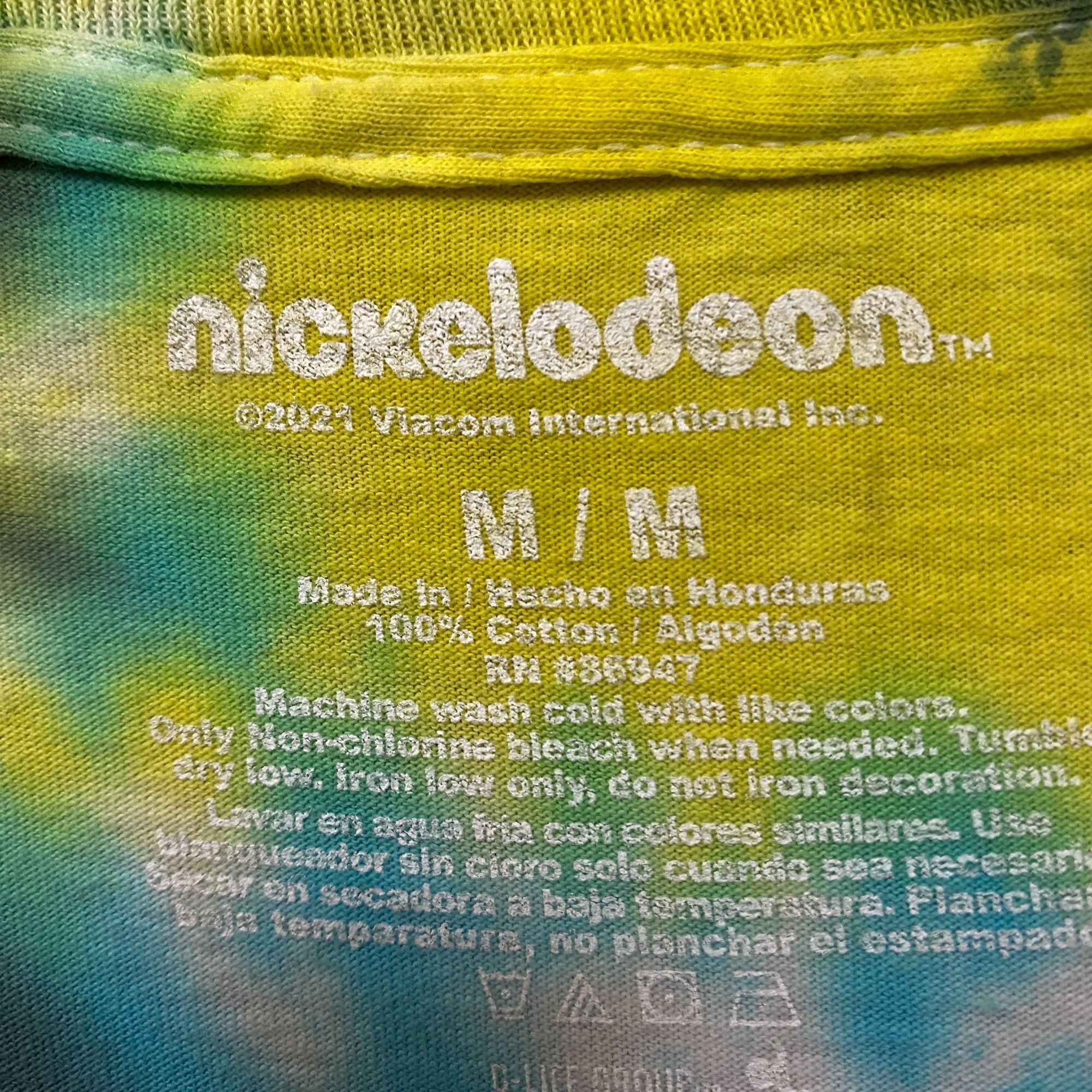 Nickelodeon Rugrats tie dye Tshirt size medium Size US M / EU 48-50 / 2 - 4 Thumbnail