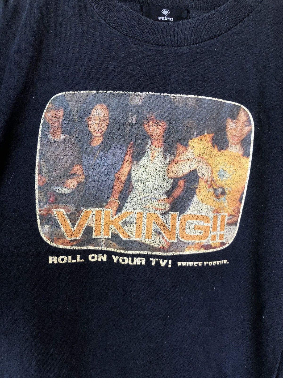 Japanese Brand Vintage 90’s Super Lovers Viking!! Shirt Tee Size US S / EU 44-46 / 1 - 2 Thumbnail
