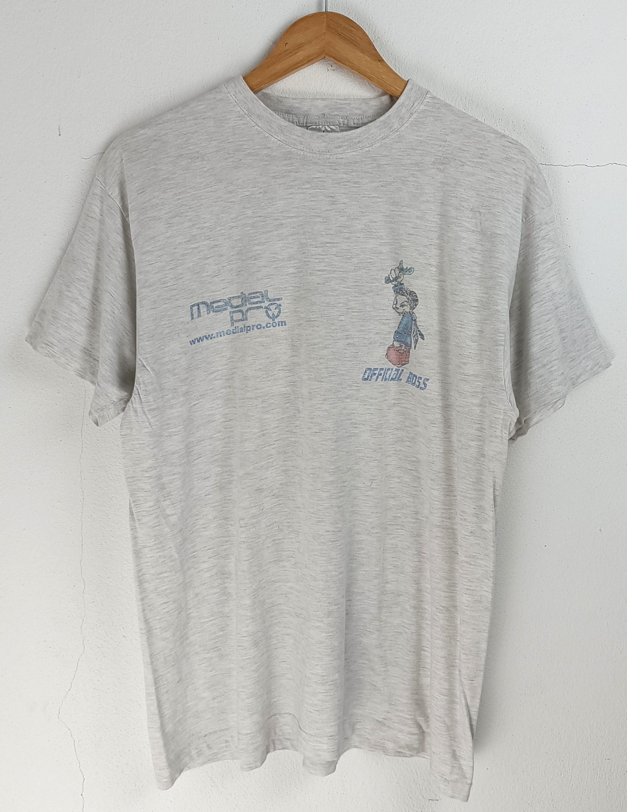 Vintage VINTAGE Y2K MEDIAL PRO DISTRESSED TE VERY RARE SEXY ADULT Size US M / EU 48-50 / 2 - 4 Thumbnail