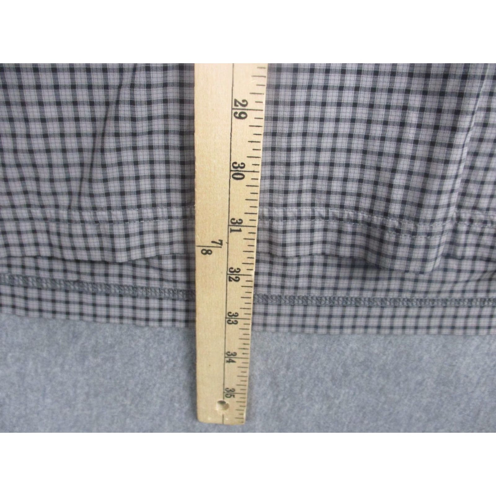 TravisMathew TravisMathew Polo Shirt Mens XL Gray Gingham Stretch Golf Performance Casual Shirt Size US XL / EU 56 / 4 - 4 Thumbnail