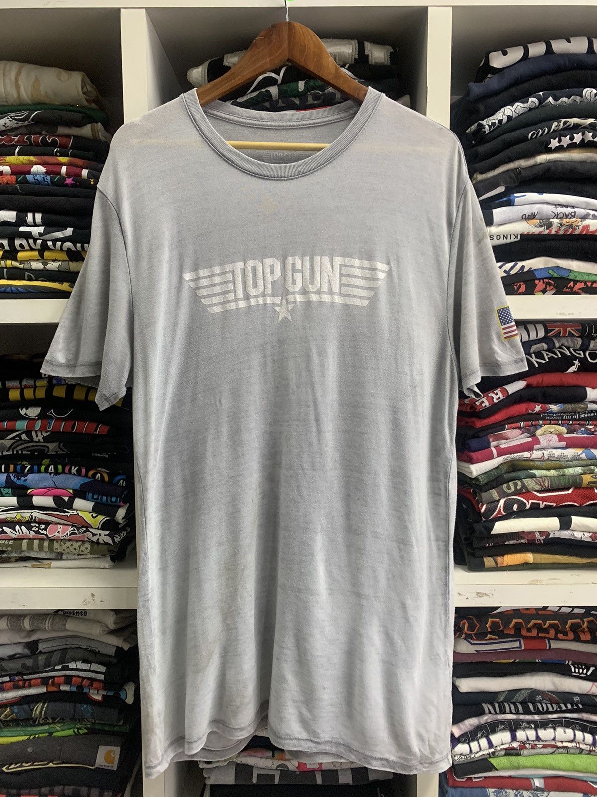 Vintage Vintage Top Gun t-shirts Size US L / EU 52-54 / 3 - 3 Thumbnail