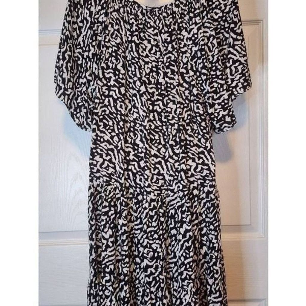 Nine West Nine West Animal Print Dress Size XL / US 12-14 / IT 48-50 - 2 Thumbnail