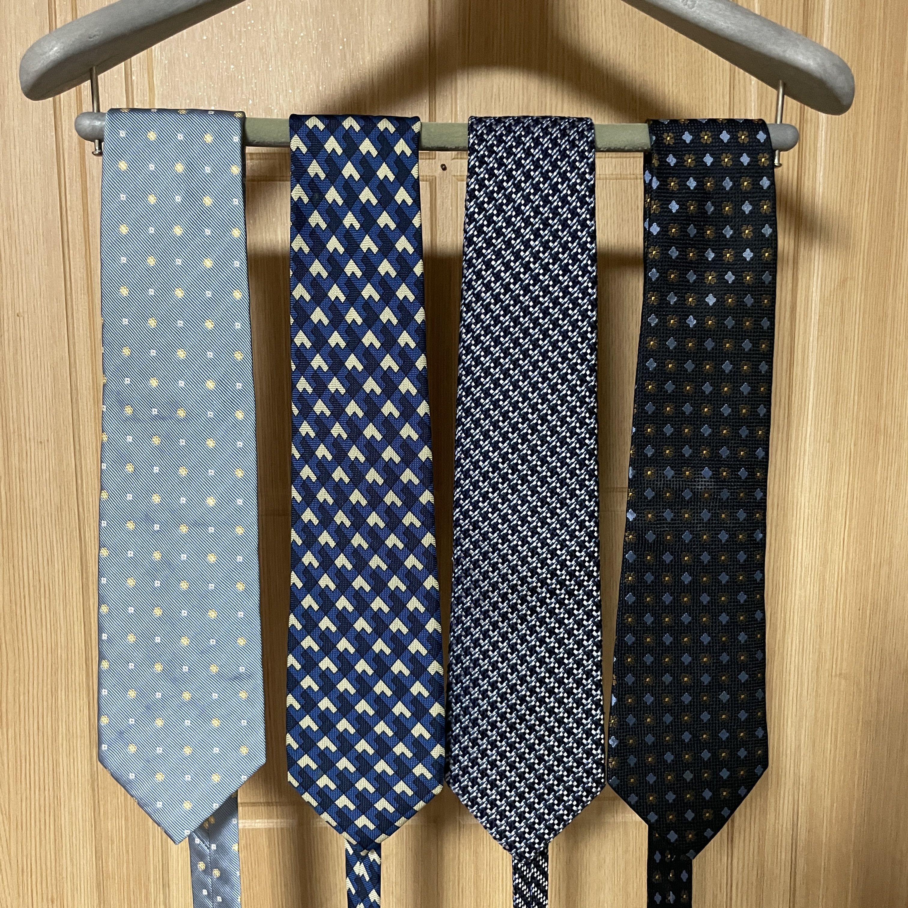 Drake's Drake's Classic Pattern Sky blue tie Size ONE SIZE - 2 Thumbnail