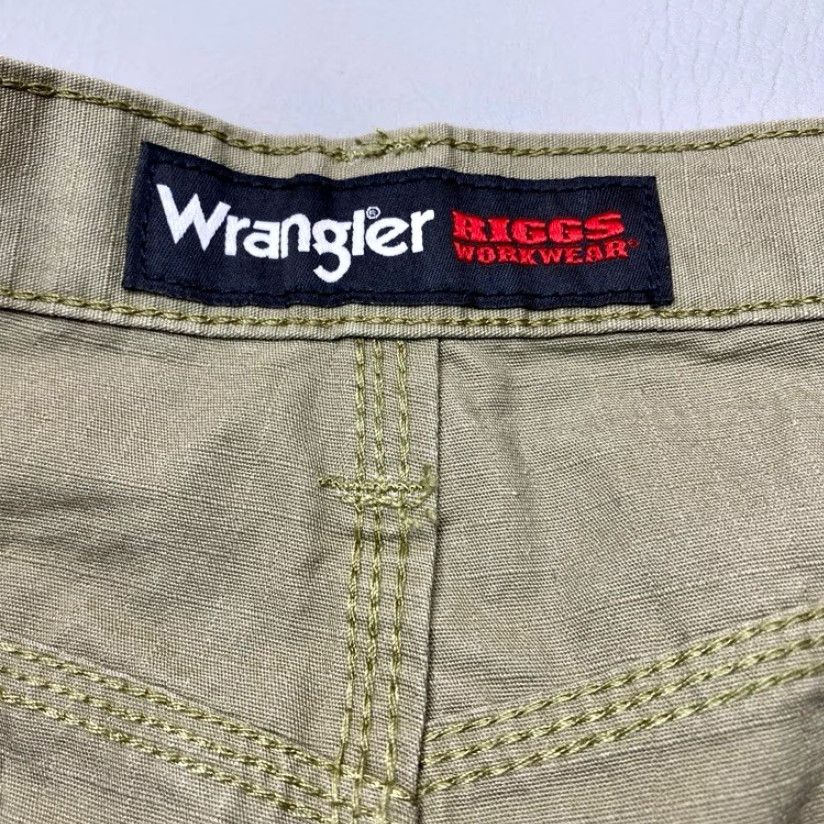 Wrangler WranglER Riggs Men 3W060BR Ripstop Rip Stop Cargo Work Pants 42x32 Bark 8122 Size US 42 / EU 58 - 5 Thumbnail